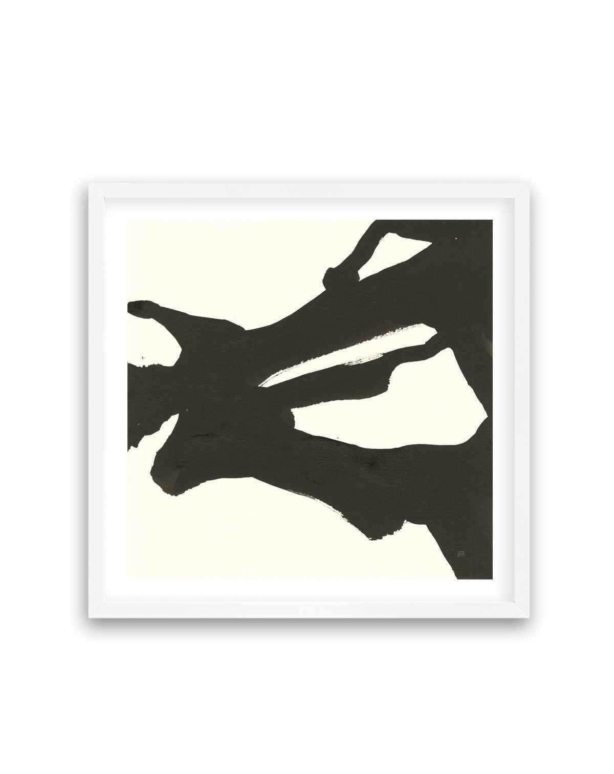 Black Gesture II | Art Print from Olive et Oriel where you can shop wallpaper and artworks online