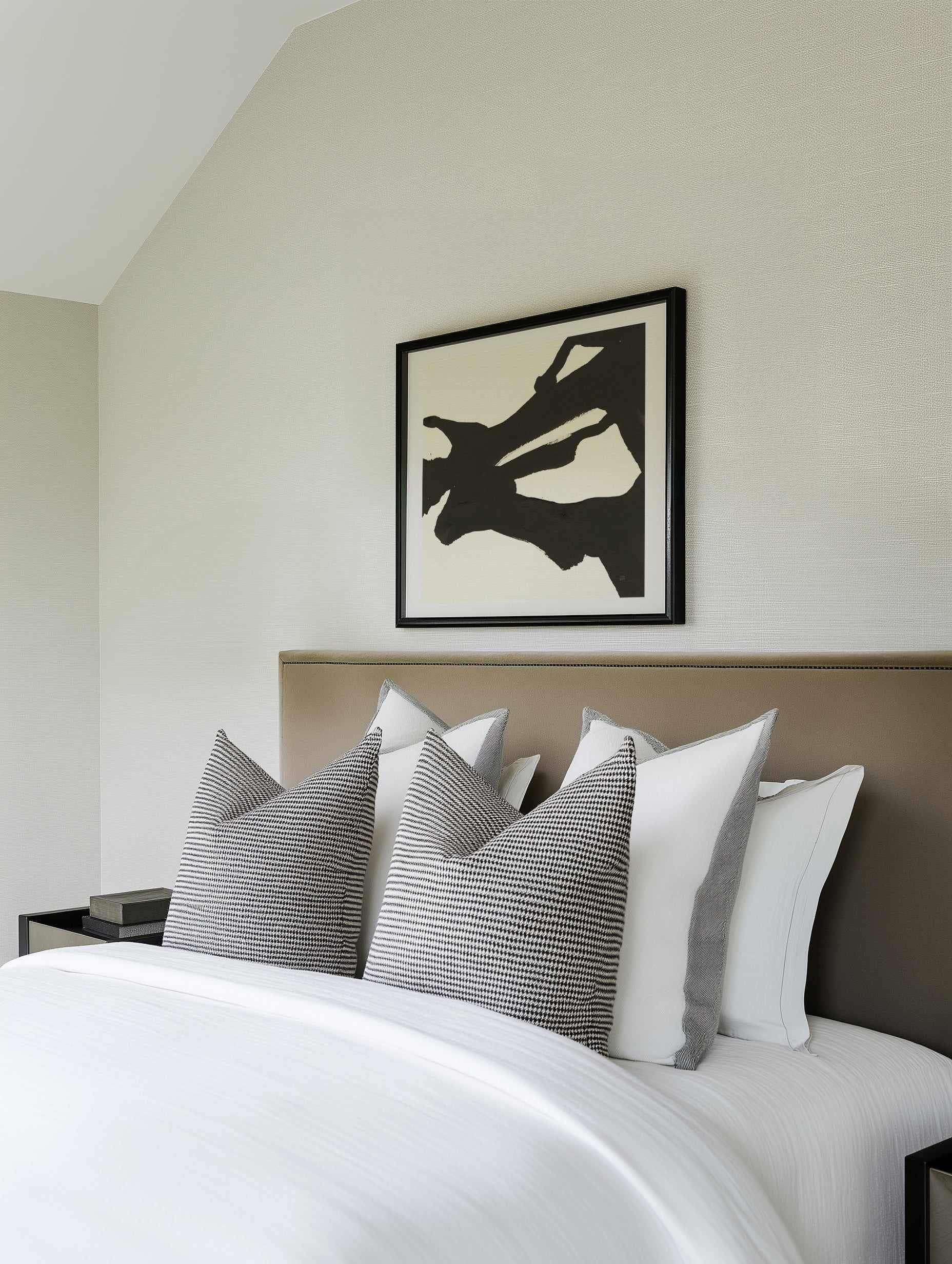 Black Gesture II | Art Print from Olive et Oriel where you can shop wallpaper and artworks online