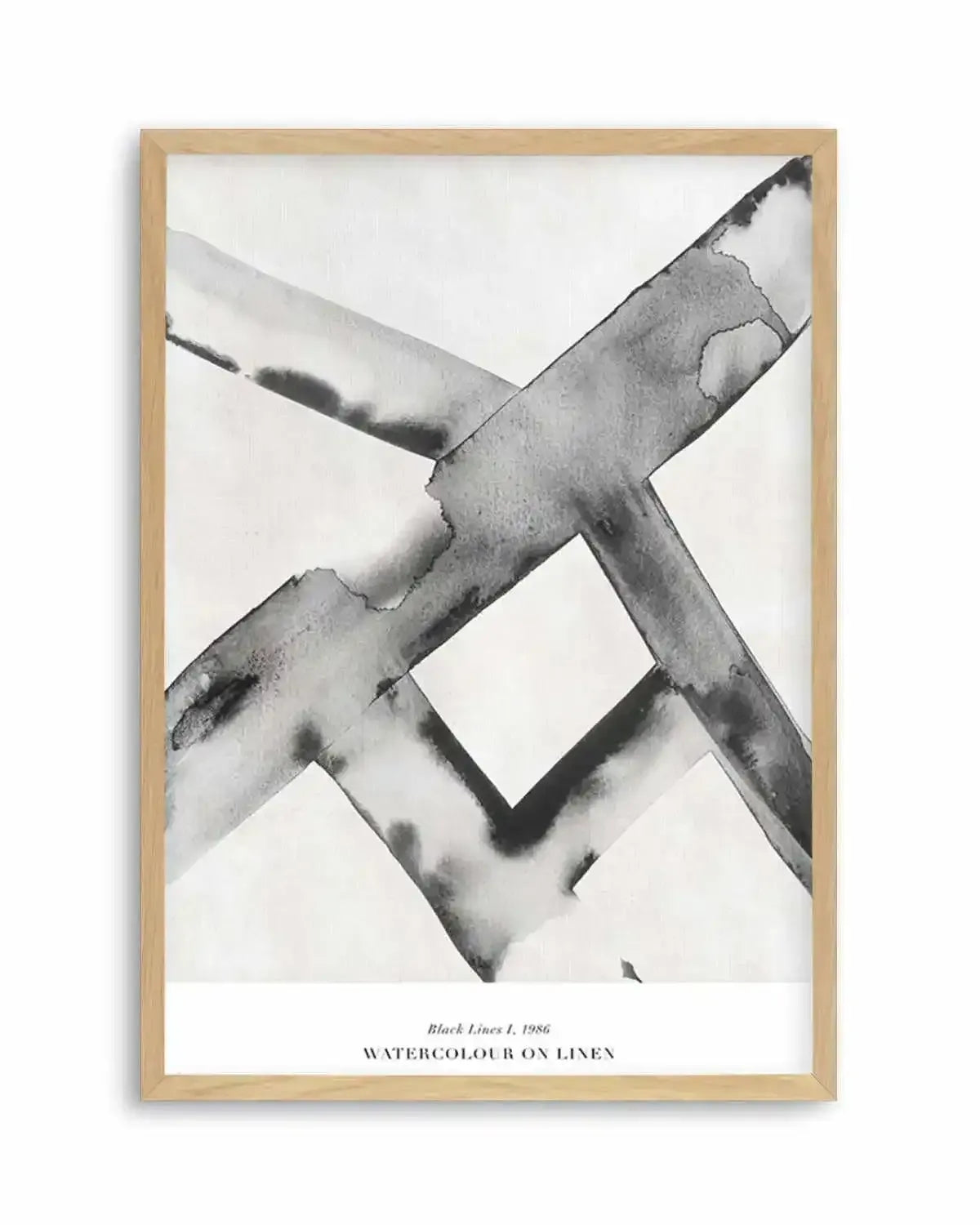 Black Lines I Art Print from Olive et Oriel where you can shop wallpaper and artworks online