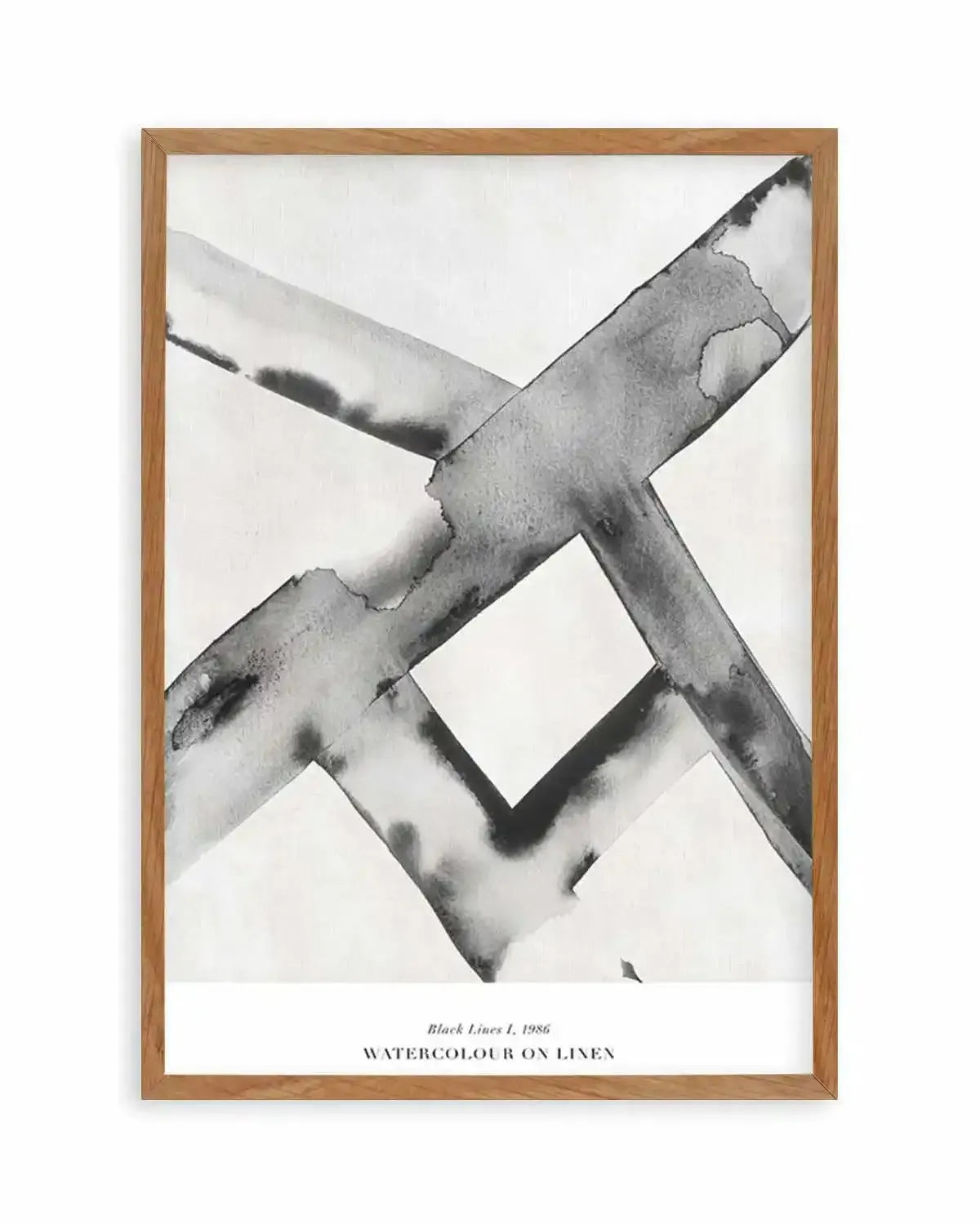 Black Lines I Art Print from Olive et Oriel where you can shop wallpaper and artworks online