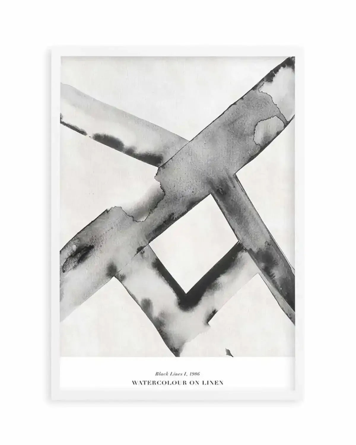 Black Lines I Art Print from Olive et Oriel where you can shop wallpaper and artworks online