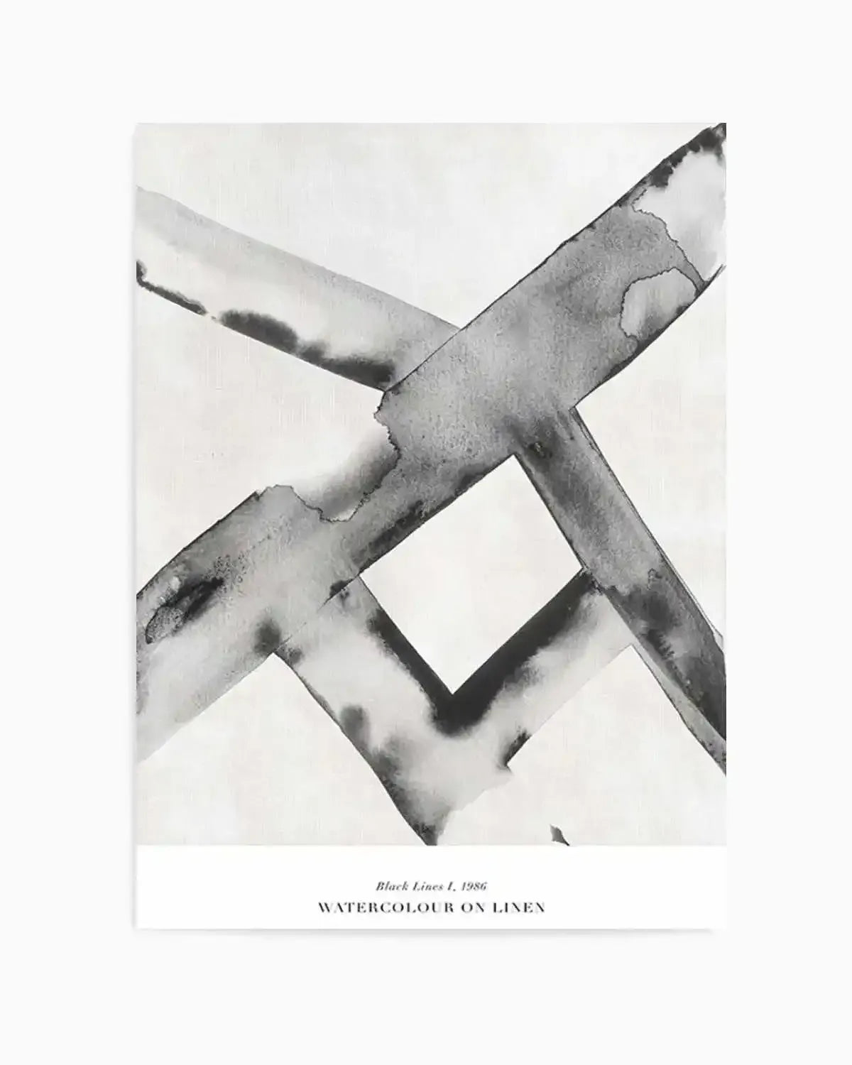 Black Lines I Art Print from Olive et Oriel where you can shop wallpaper and artworks online