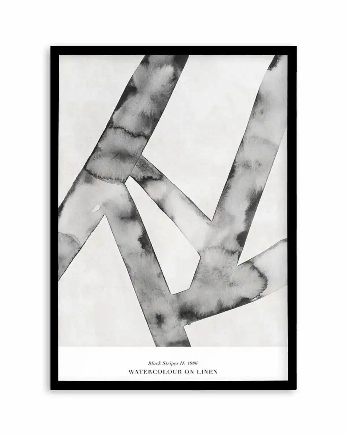 Black Lines II Art Print from Olive et Oriel where you can shop wallpaper and artworks online