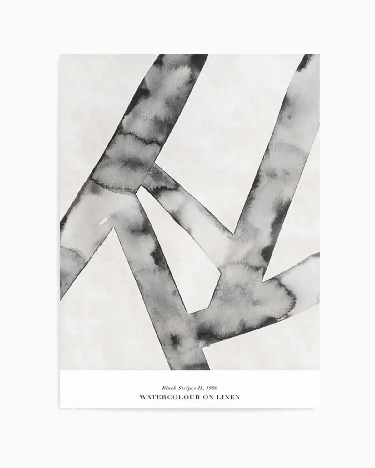 Black Lines II Art Print from Olive et Oriel where you can shop wallpaper and artworks online