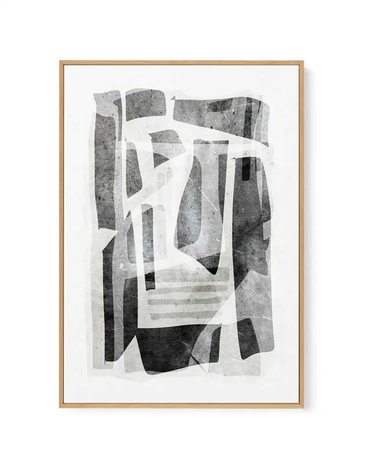 Black Tone Form by Dan Hobday | Framed Canvas-CANVAS-You can shop wall art online with Olive et Oriel for everything from abstract art to fun kids wall art. Our beautiful modern art prints and canvas art are available from large canvas prints to wall art paintings and our proudly Australian artwork collection offers only the highest quality framed large wall art and canvas art Australia - You can buy fashion photography prints or Hampton print posters and paintings on canvas from Olive et Oriel 