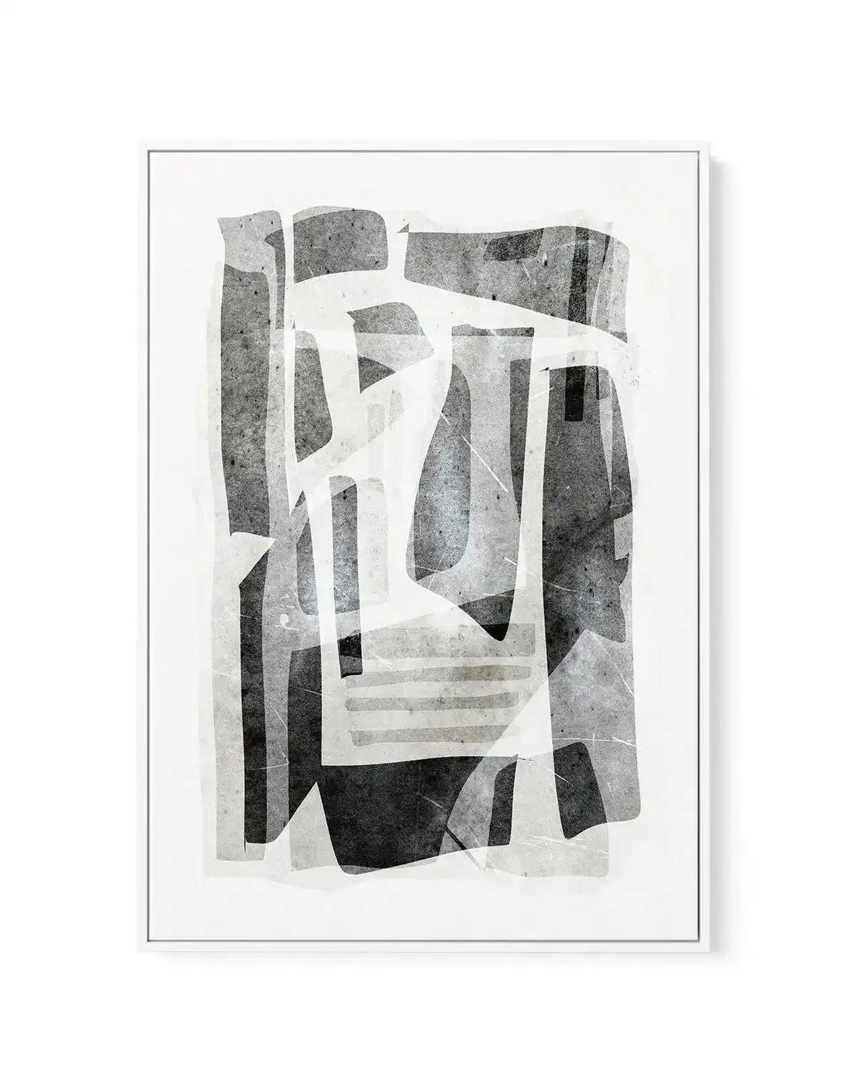 Black Tone Form by Dan Hobday | Framed Canvas-CANVAS-You can shop wall art online with Olive et Oriel for everything from abstract art to fun kids wall art. Our beautiful modern art prints and canvas art are available from large canvas prints to wall art paintings and our proudly Australian artwork collection offers only the highest quality framed large wall art and canvas art Australia - You can buy fashion photography prints or Hampton print posters and paintings on canvas from Olive et Oriel 