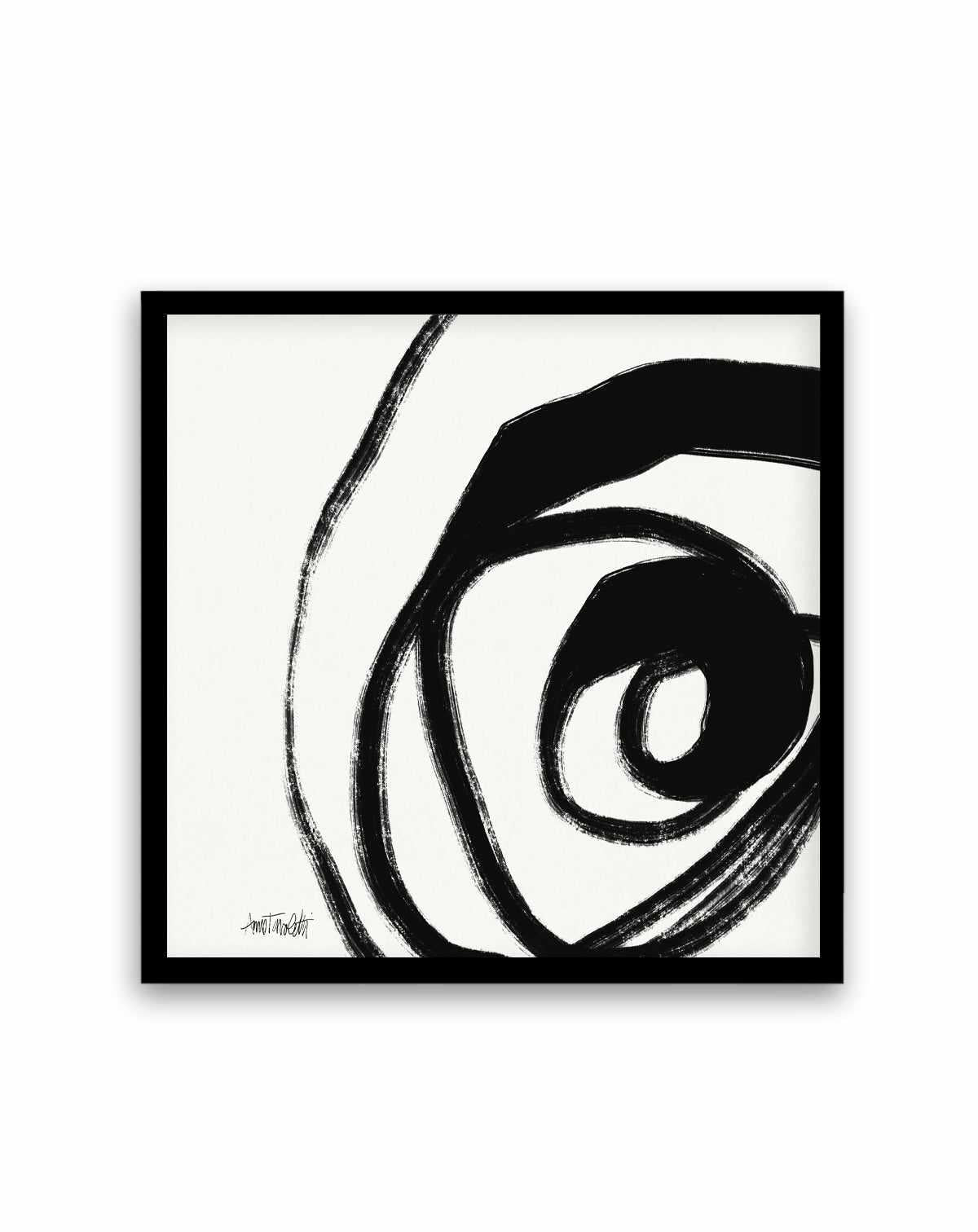 Black and White Abstract III | Art Print from Olive et Oriel where you can shop wallpaper and artworks online