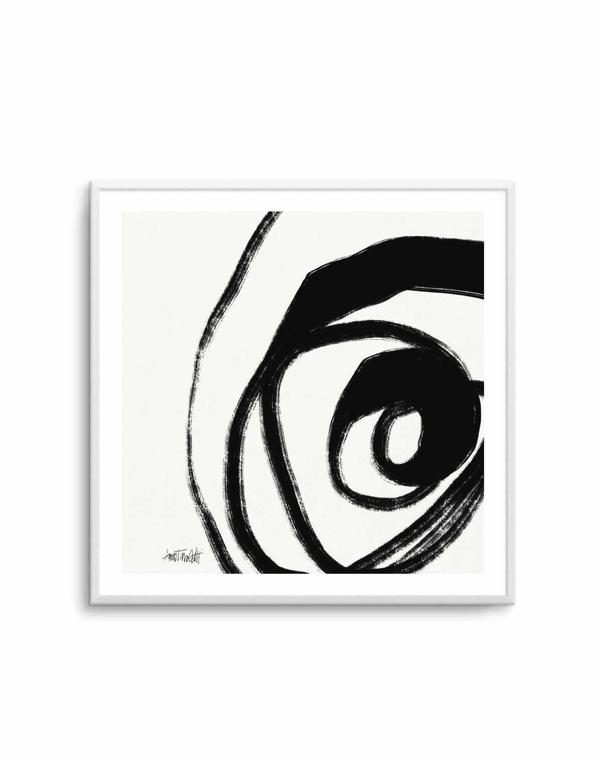 Black and White Abstract III | Art Print from Olive et Oriel where you can shop wallpaper and artworks online