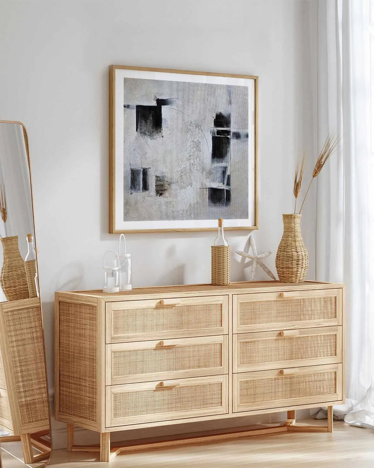 Black and White and In Between by Karen Hale Art Print from Olive et Oriel where you can shop wallpaper and artworks online