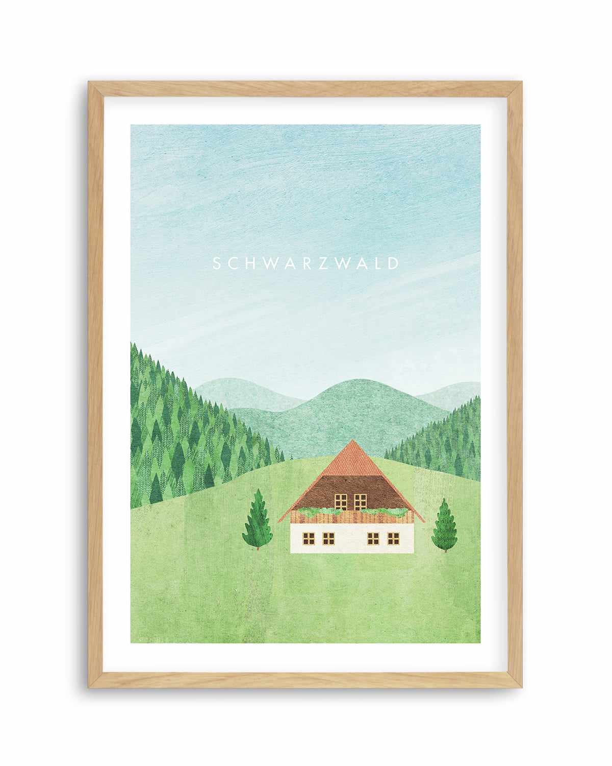 Blackforest by Henry Rivers Art Print