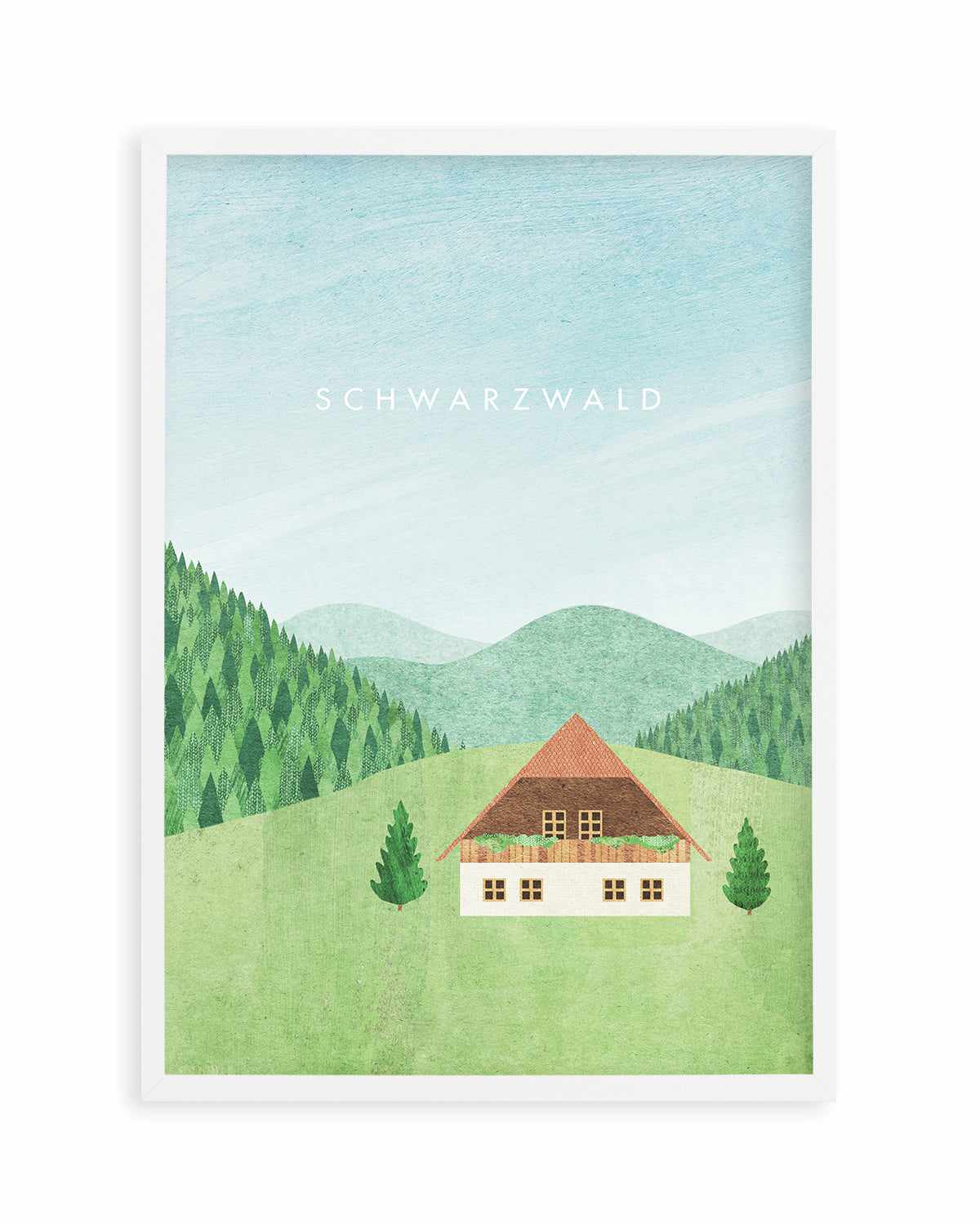 Blackforest by Henry Rivers Art Print