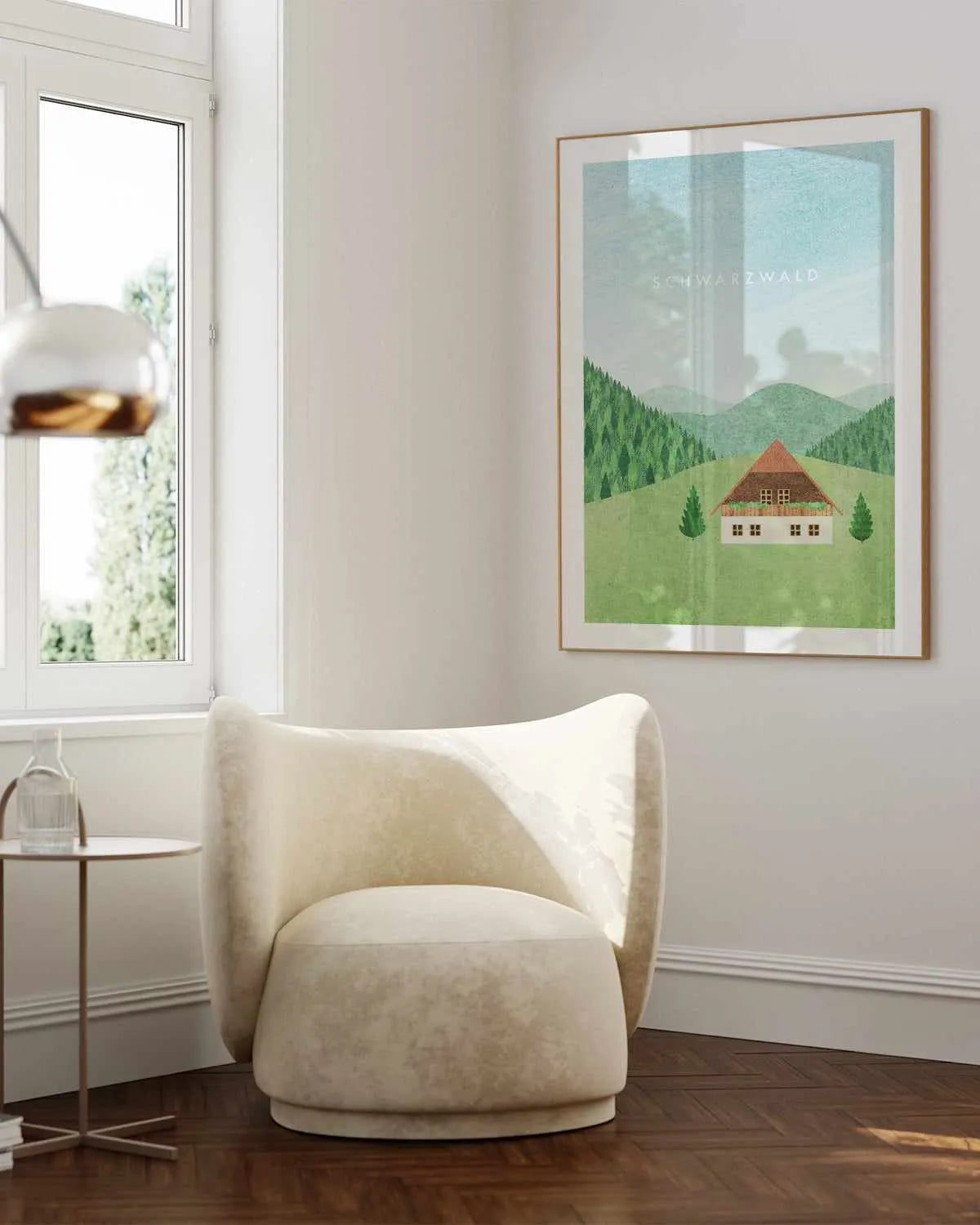 Blackforest by Henry Rivers Art Print from Olive et Oriel where you can shop wallpaper and artworks online