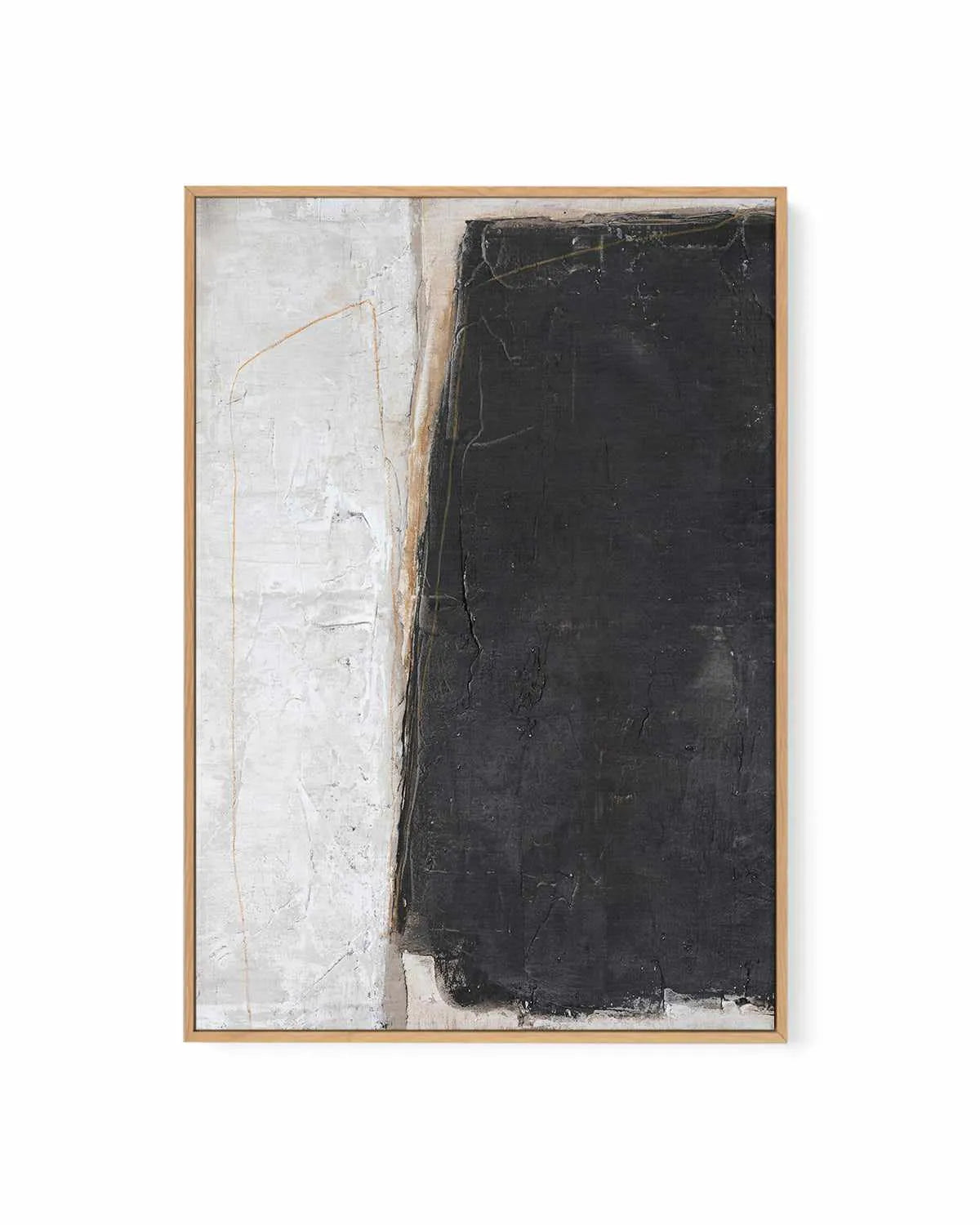 Blackout by Design Fabrikken | Framed Canvas Art Print from Olive et Oriel where you can shop wallpaper and artworks online