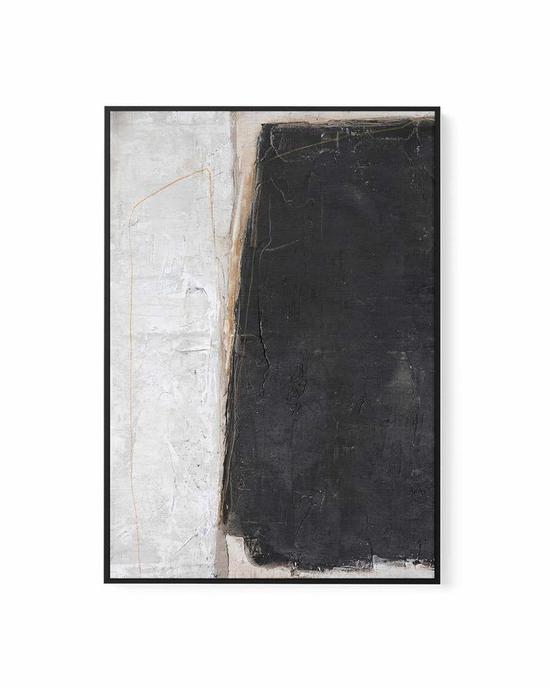Blackout by Design Fabrikken | Framed Canvas Art Print