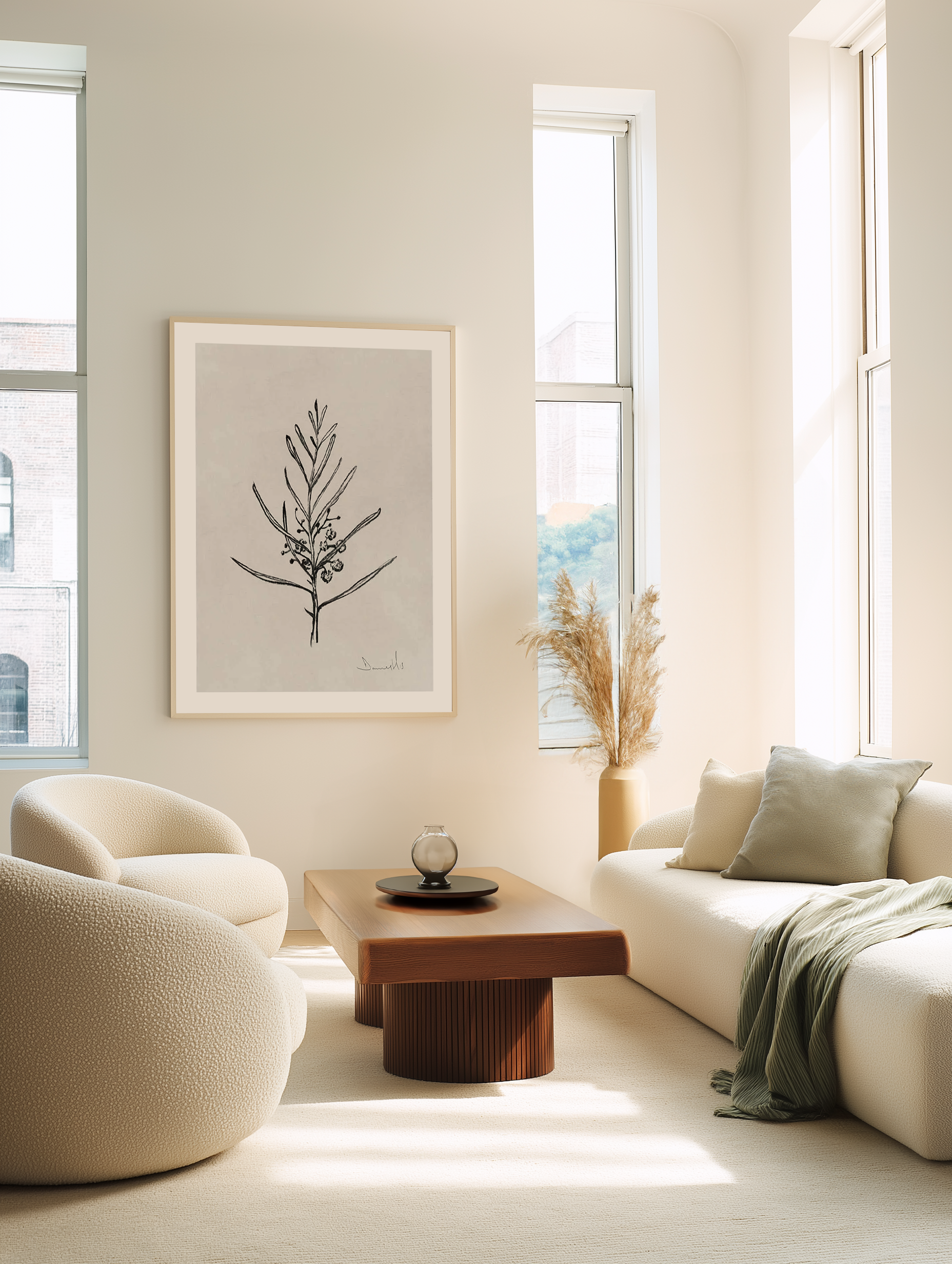 Blackwood Sapling by Dan Hobday Art Print from Olive et Oriel where you can shop wallpaper and artworks online