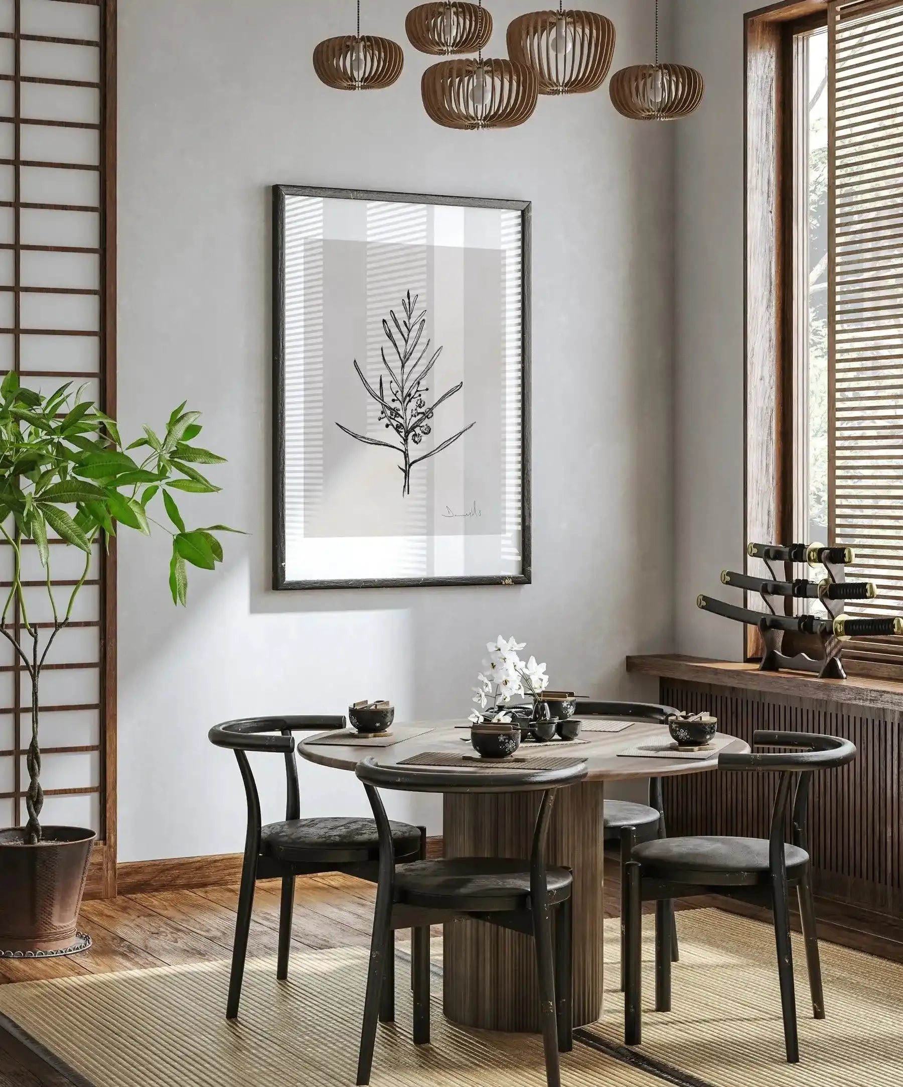 Blackwood Sapling by Dan Hobday Art Print-PRINT-Olive et Oriel-Dan Hobday-Buy-Australian-Art-Prints-Online-with-Olive-et-Oriel-Your-Artwork-Specialists-Austrailia-Decorate-With-Coastal-Photo-Wall-Art-Prints-From-Our-Beach-House-Artwork-Collection-Fine-Poster-and-Framed-Artwork