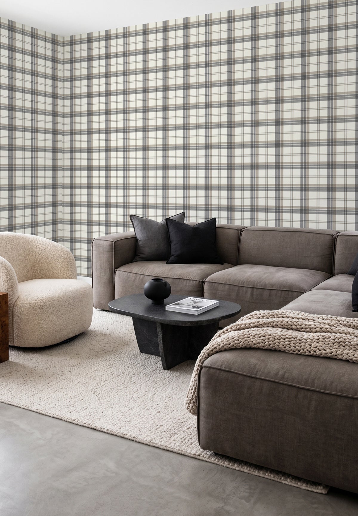 Blackwood Tartan Wallpaper