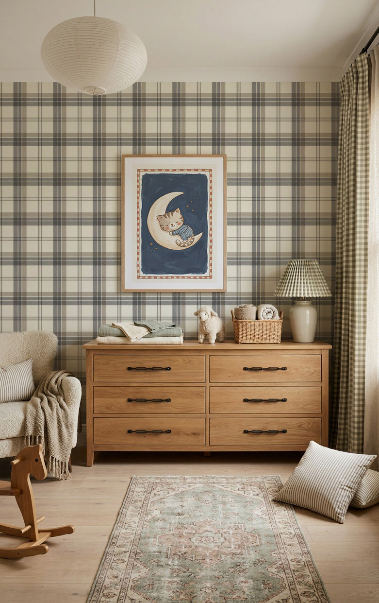 Blackwood Tartan Wallpaper