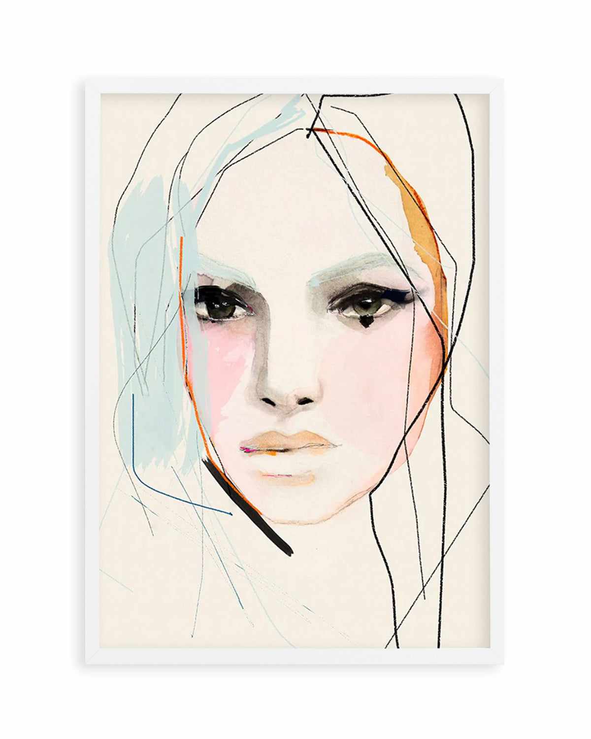 Blanche by Leigh Viner Art Print