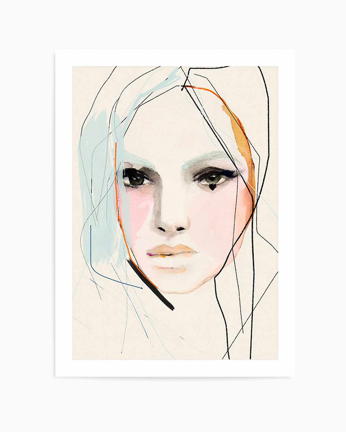 Blanche by Leigh Viner Art Print