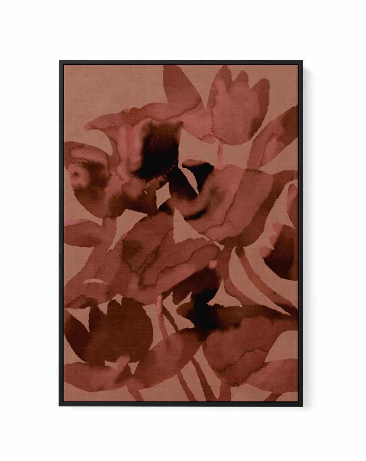Blended Flowers 3 by Shatha Al Dafai | Framed Canvas Art Print from Olive et Oriel where you can shop wallpaper and artworks online