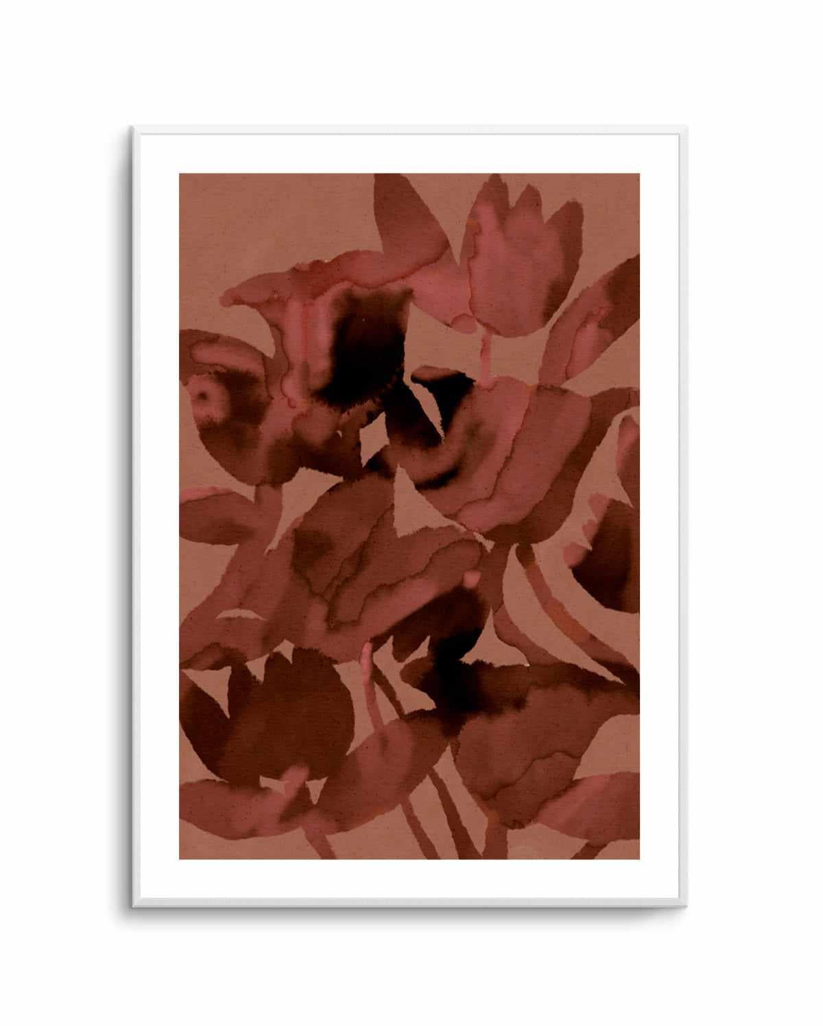 Blended Flowers 3 by Shatha Al Dafai | Art Print from Olive et Oriel where you can shop wallpaper and artworks online