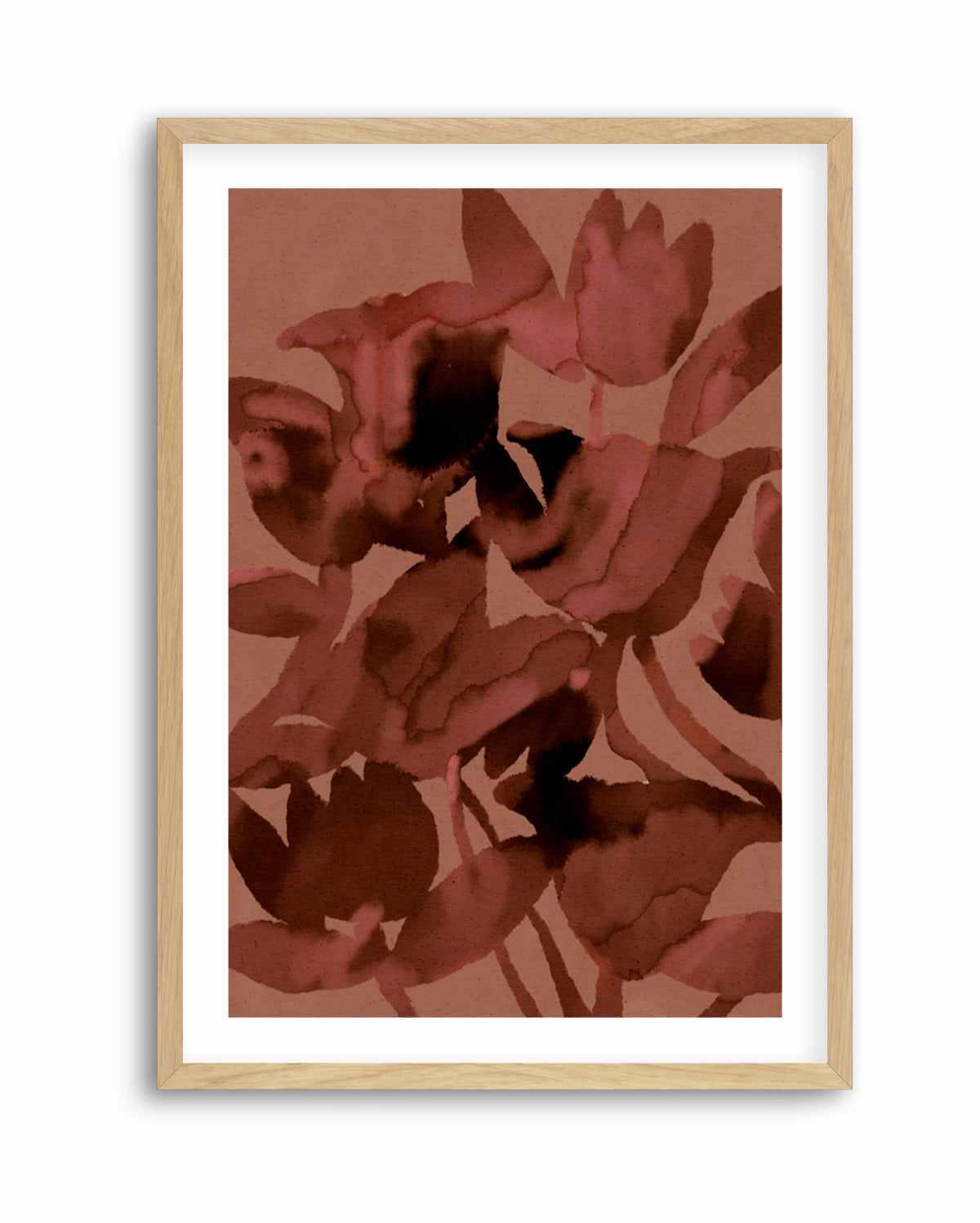 Blended Flowers 3 by Shatha Al Dafai | Art Print from Olive et Oriel where you can shop wallpaper and artworks online