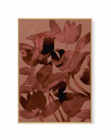 Blended Flowers 3 by Shatha Al Dafai | Framed Canvas Art Print from Olive et Oriel where you can shop wallpaper and artworks online