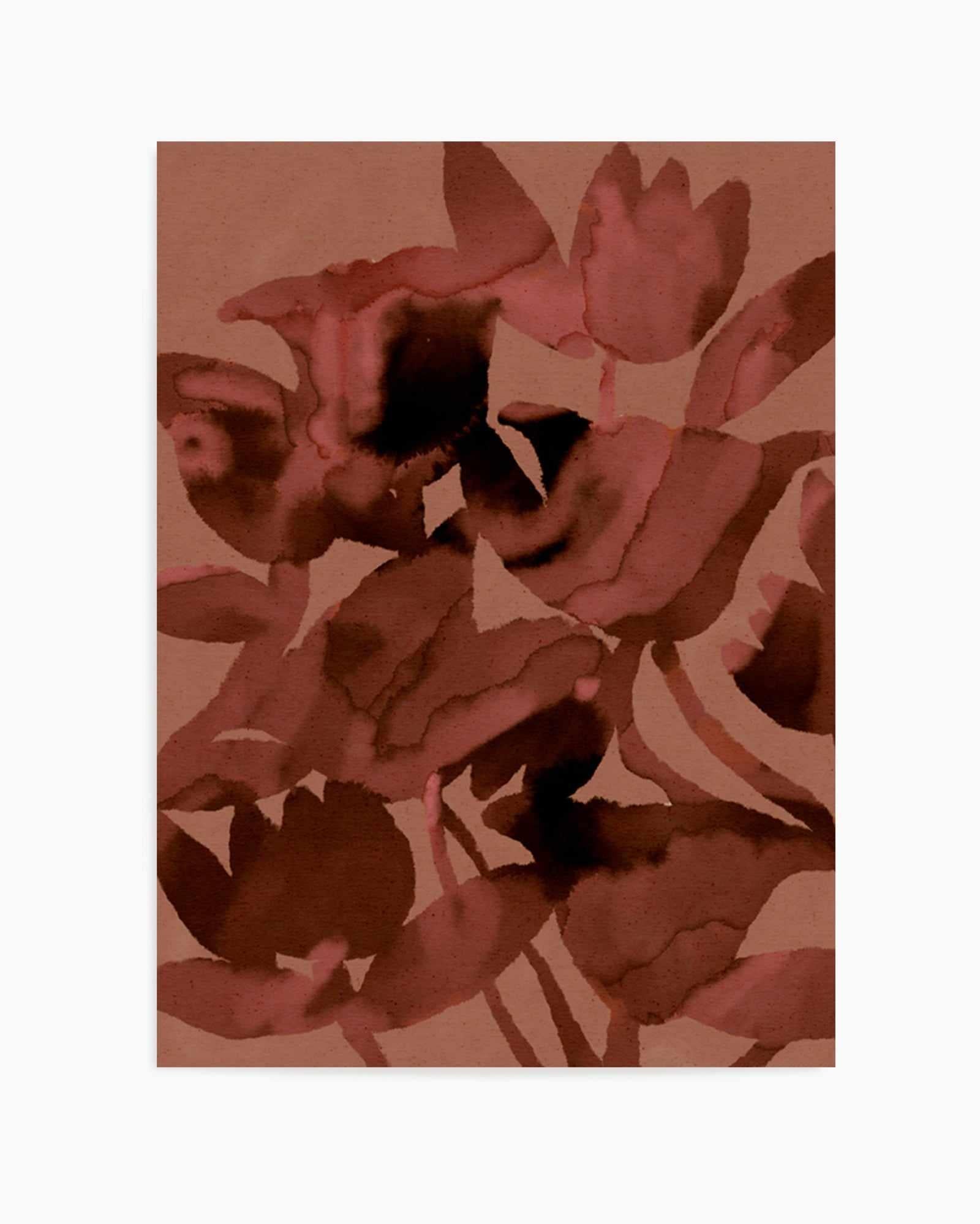 Blended Flowers 3 by Shatha Al Dafai | Art Print from Olive et Oriel where you can shop wallpaper and artworks online