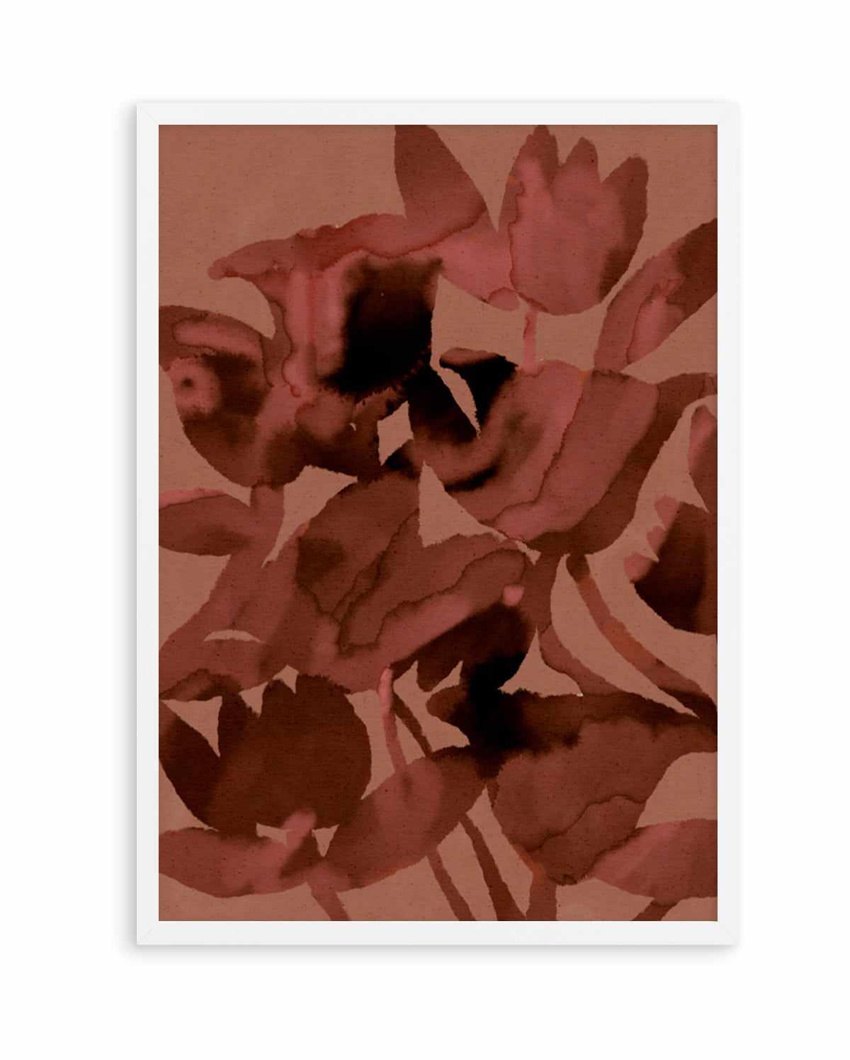 Blended Flowers 3 by Shatha Al Dafai | Art Print from Olive et Oriel where you can shop wallpaper and artworks online