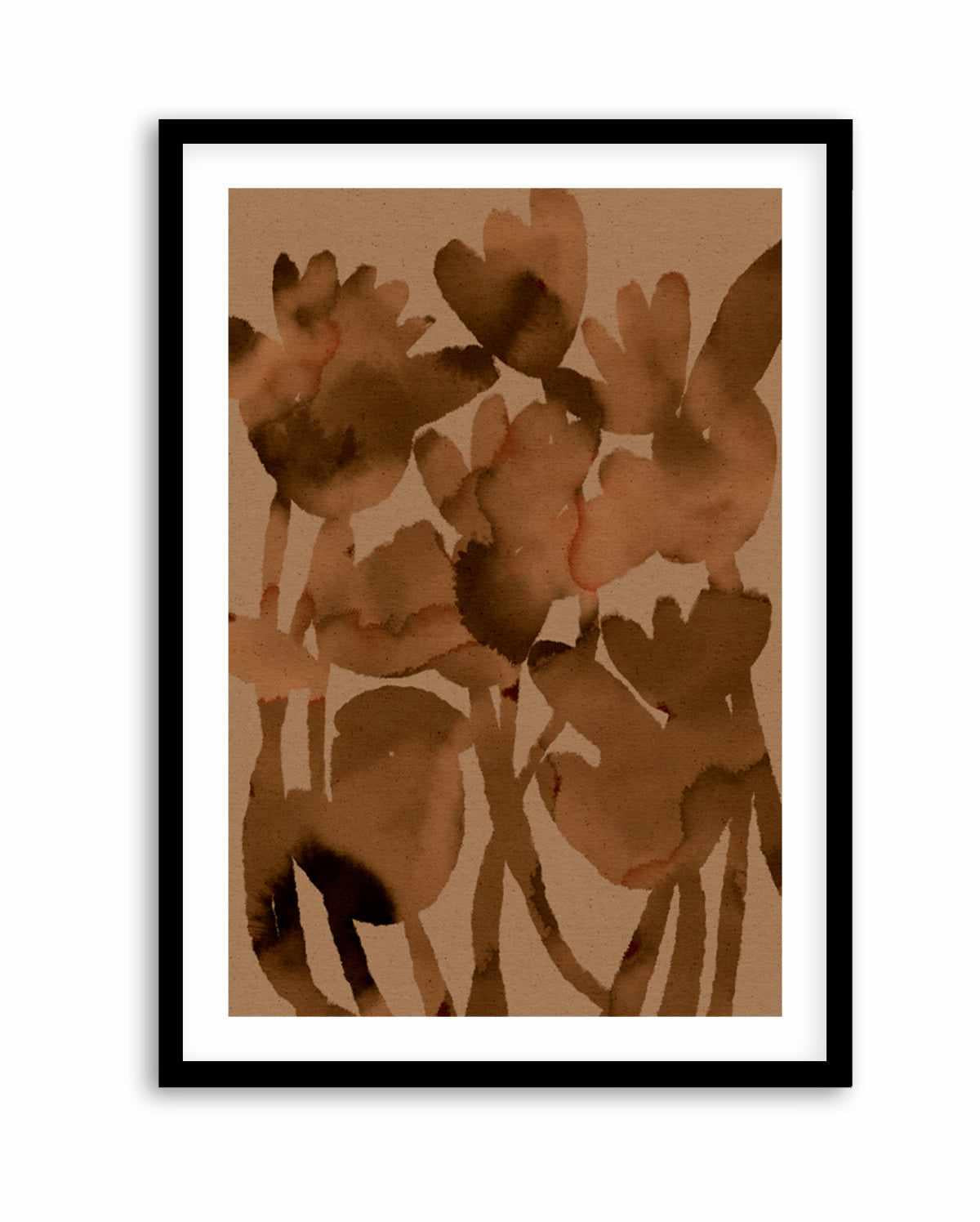 Blended Flowers 1 by Shatha Al Dafai | Art Print from Olive et Oriel where you can shop wallpaper and artworks online