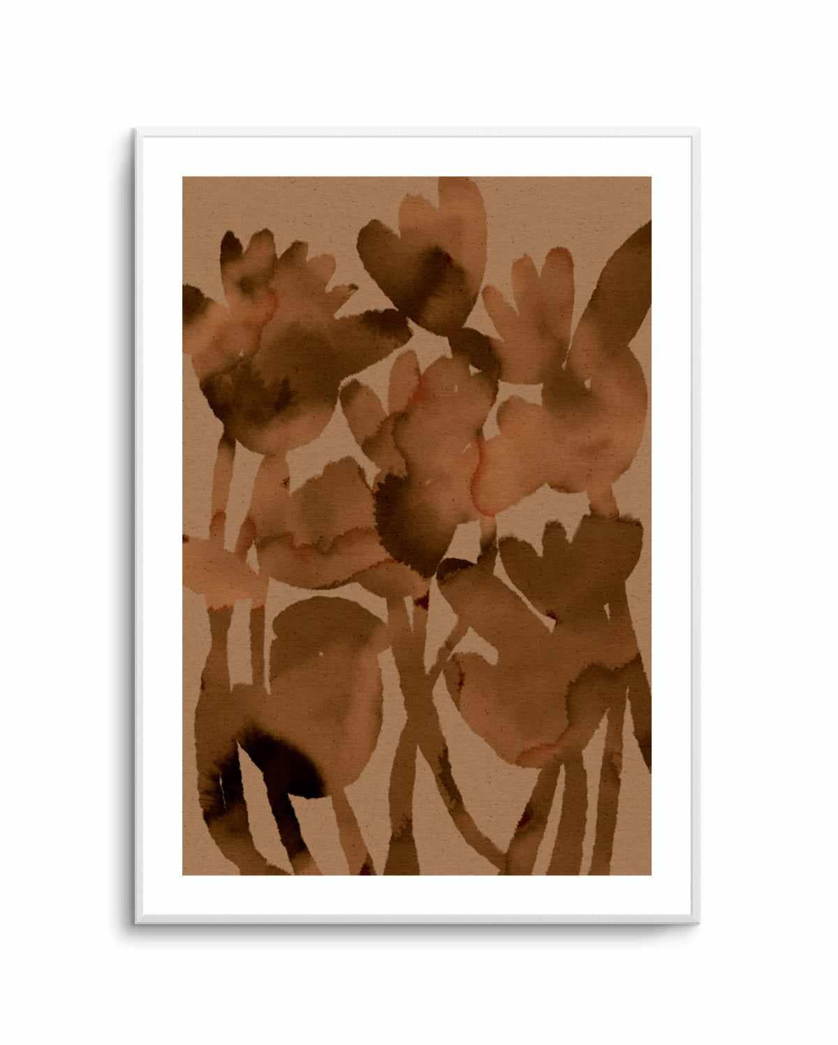 Blended Flowers 1 by Shatha Al Dafai | Art Print from Olive et Oriel where you can shop wallpaper and artworks online