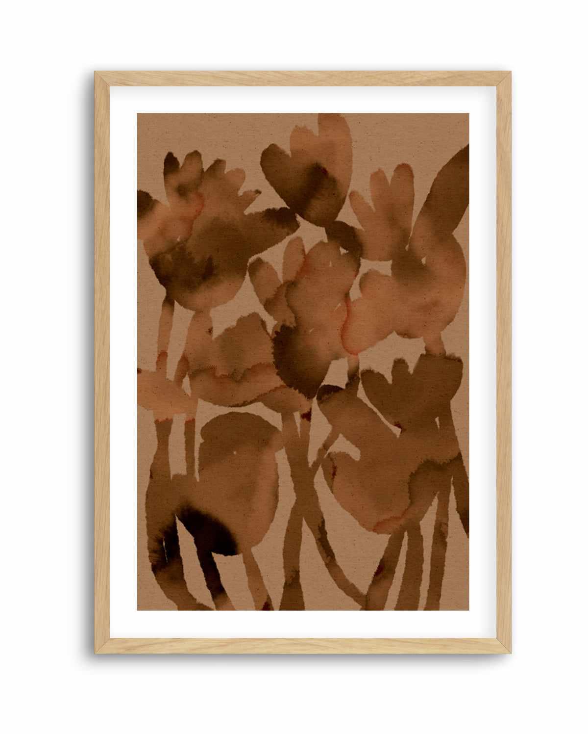 Blended Flowers 1 by Shatha Al Dafai | Art Print from Olive et Oriel where you can shop wallpaper and artworks online