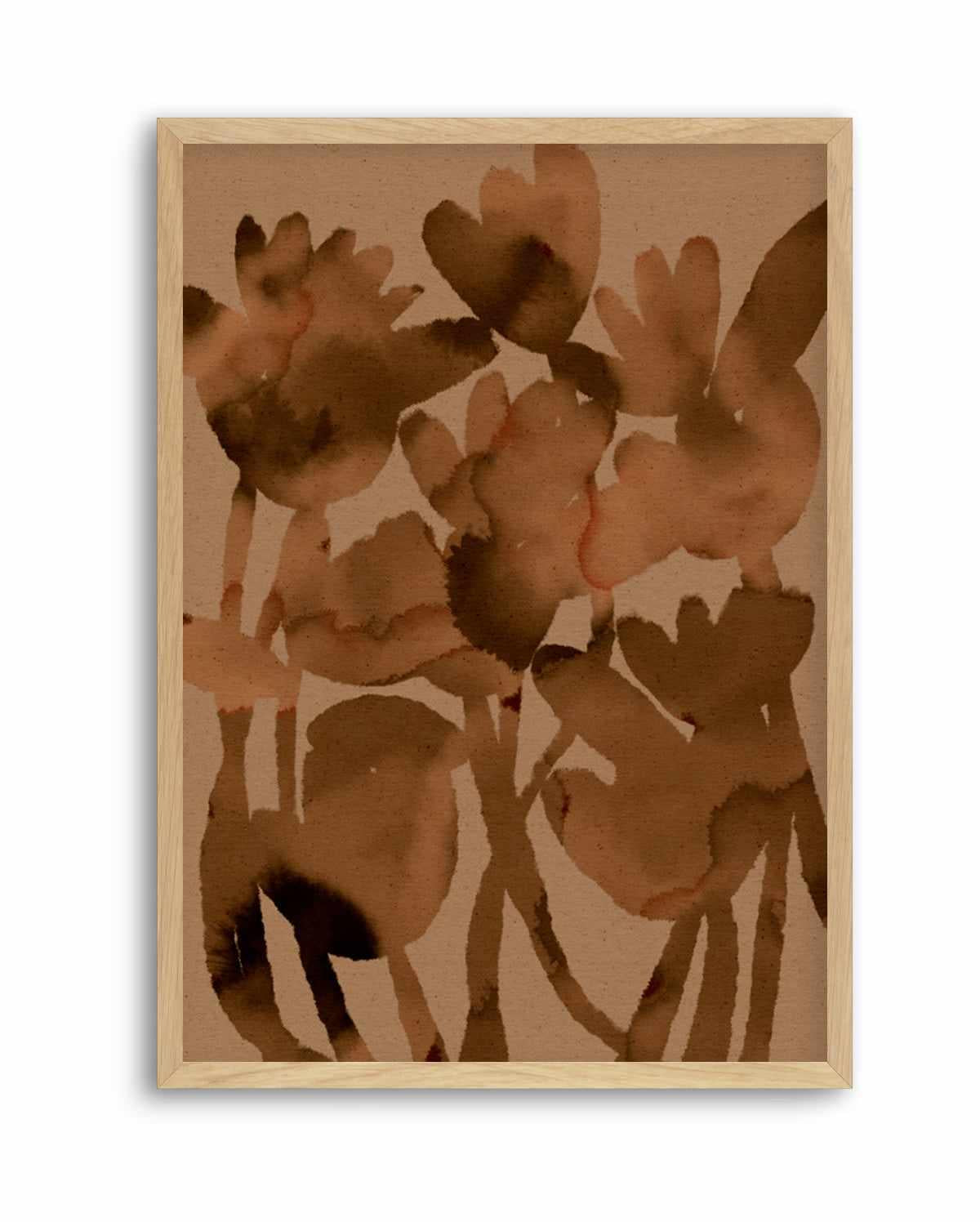 Blended Flowers 1 by Shatha Al Dafai | Art Print from Olive et Oriel where you can shop wallpaper and artworks online