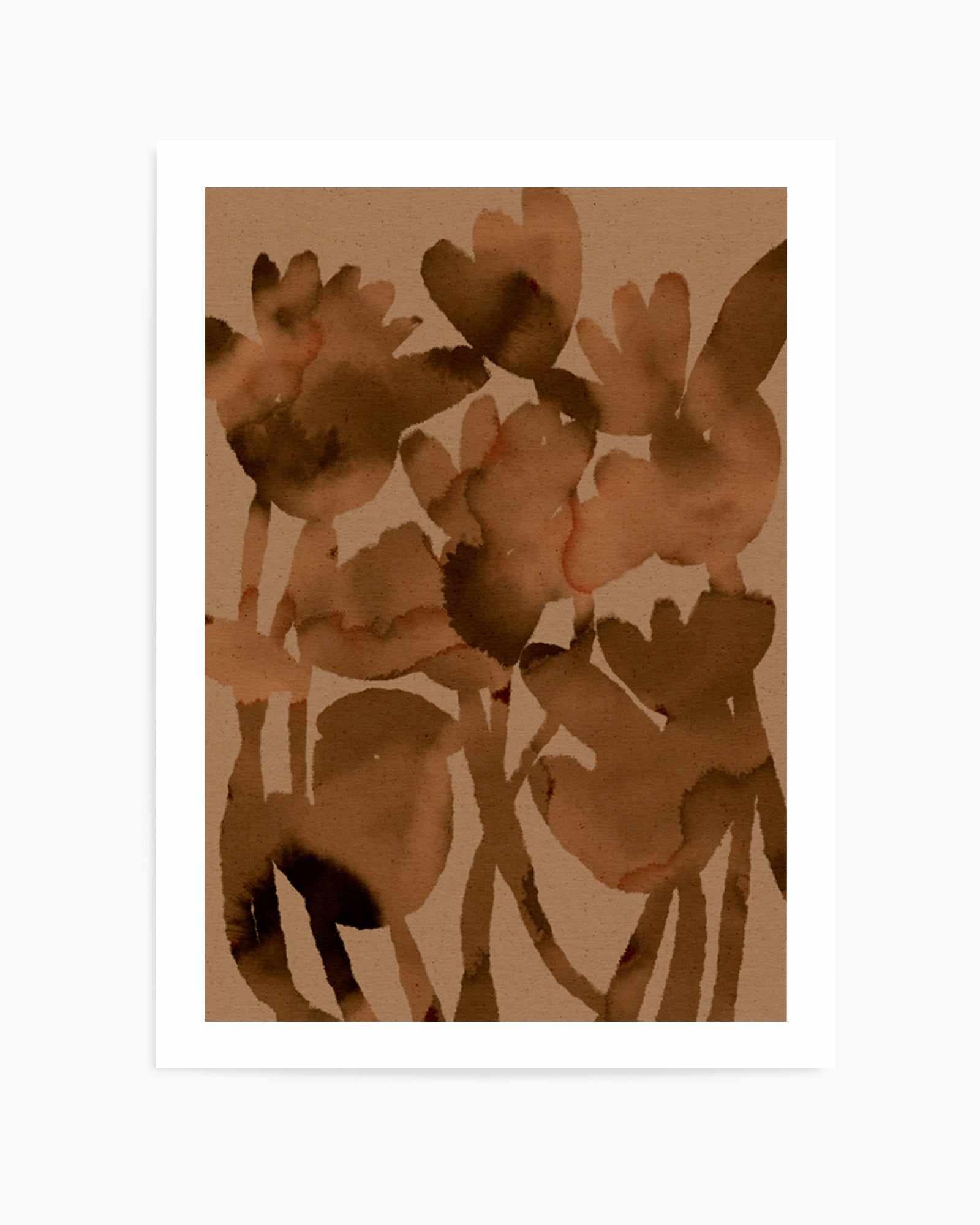 Blended Flowers 1 by Shatha Al Dafai | Art Print from Olive et Oriel where you can shop wallpaper and artworks online