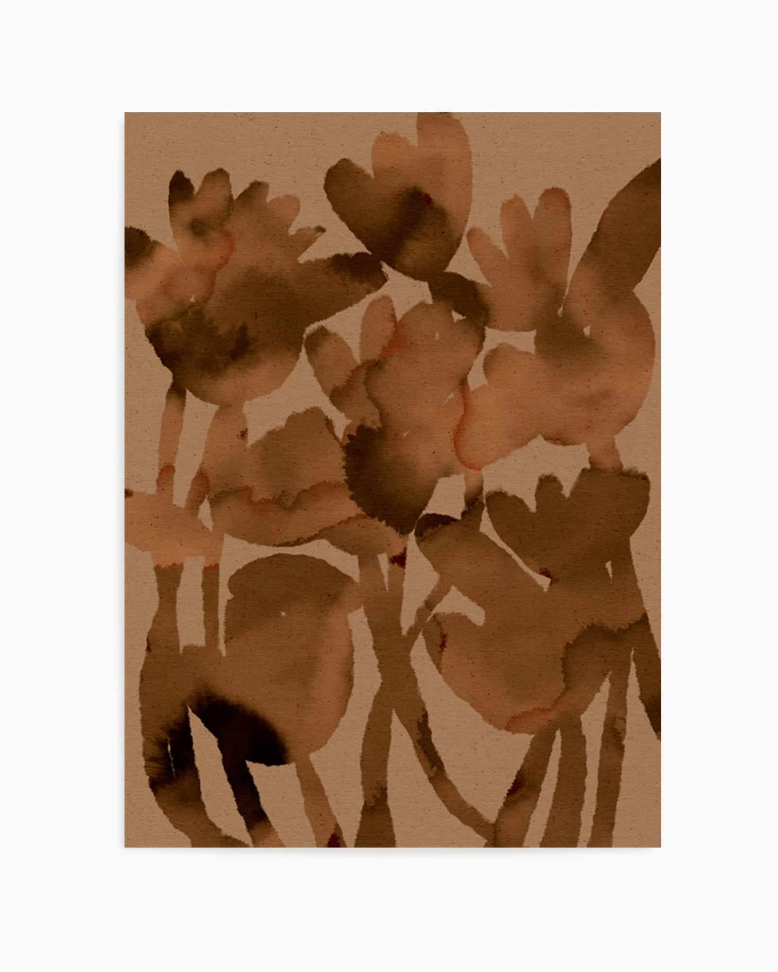 Blended Flowers 1 by Shatha Al Dafai | Art Print from Olive et Oriel where you can shop wallpaper and artworks online
