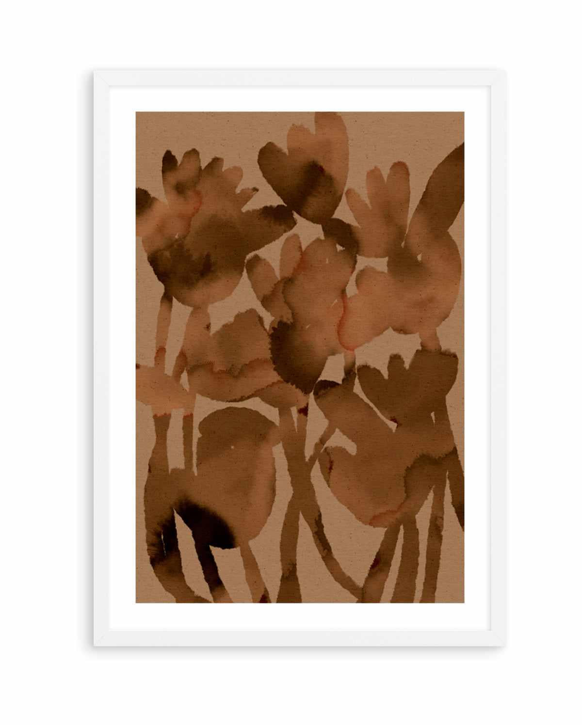 Blended Flowers 1 by Shatha Al Dafai | Art Print from Olive et Oriel where you can shop wallpaper and artworks online