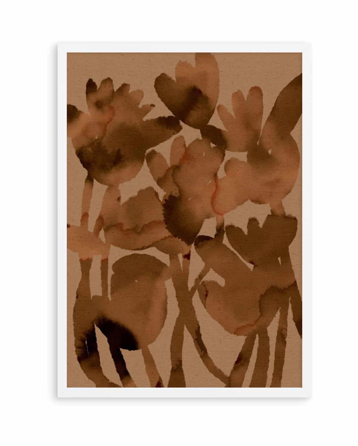 Blended Flowers 1 by Shatha Al Dafai | Art Print from Olive et Oriel where you can shop wallpaper and artworks online