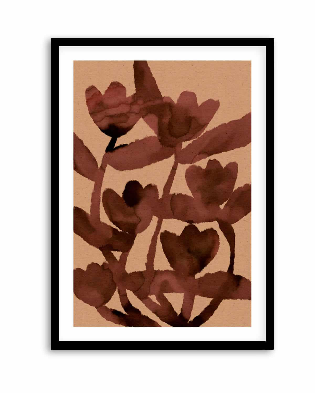Blended Flowers 2 by Shatha Al Dafai | Art Print from Olive et Oriel where you can shop wallpaper and artworks online
