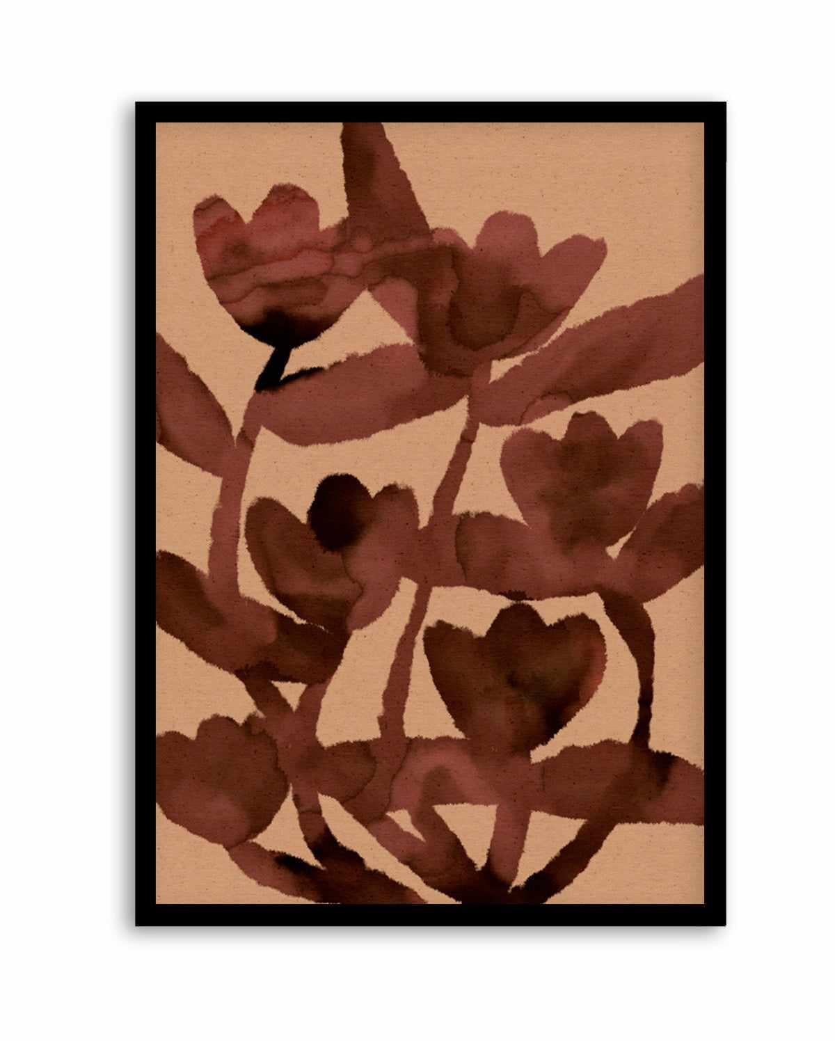 Blended Flowers 2 by Shatha Al Dafai | Art Print from Olive et Oriel where you can shop wallpaper and artworks online