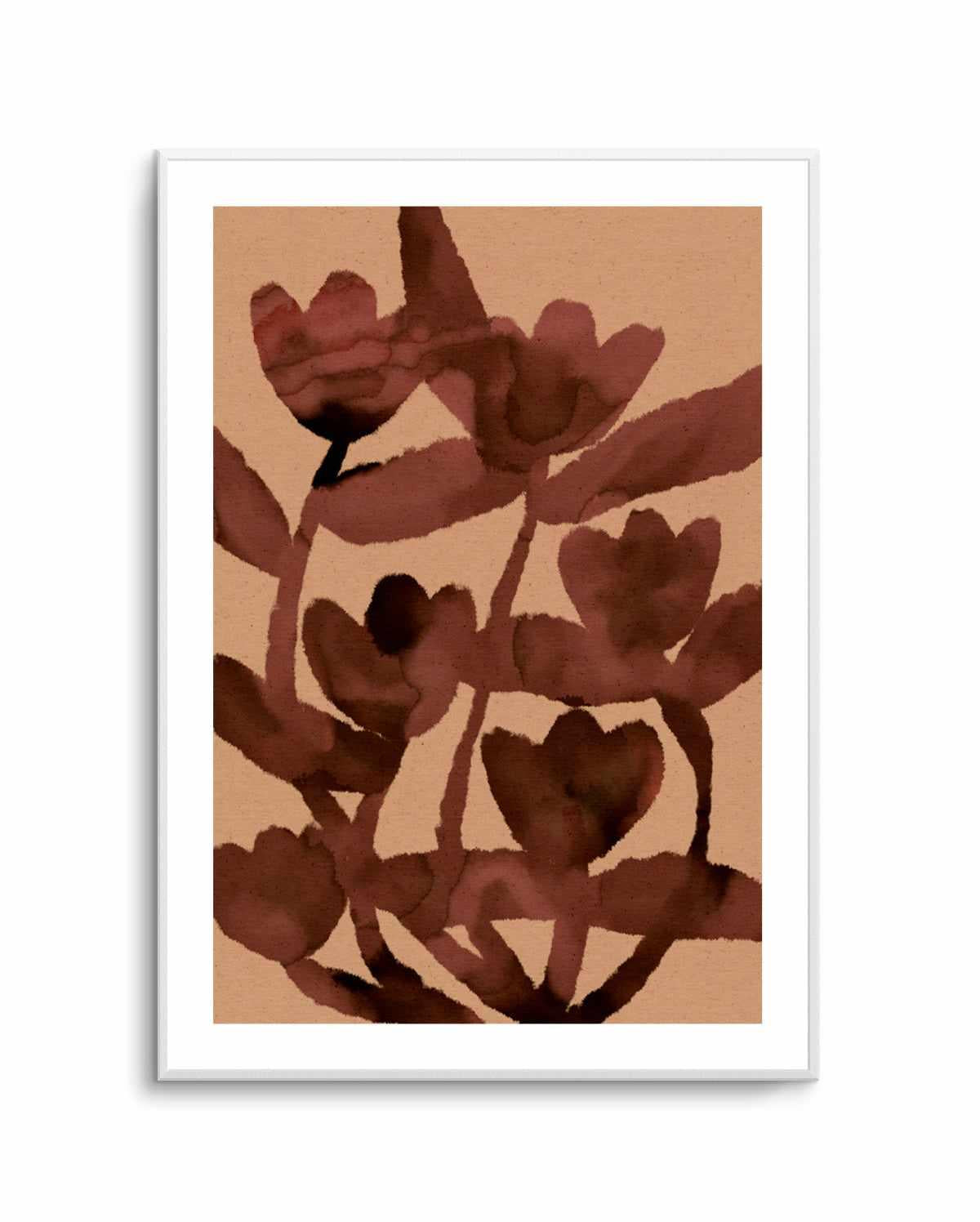 Blended Flowers 2 by Shatha Al Dafai | Art Print from Olive et Oriel where you can shop wallpaper and artworks online