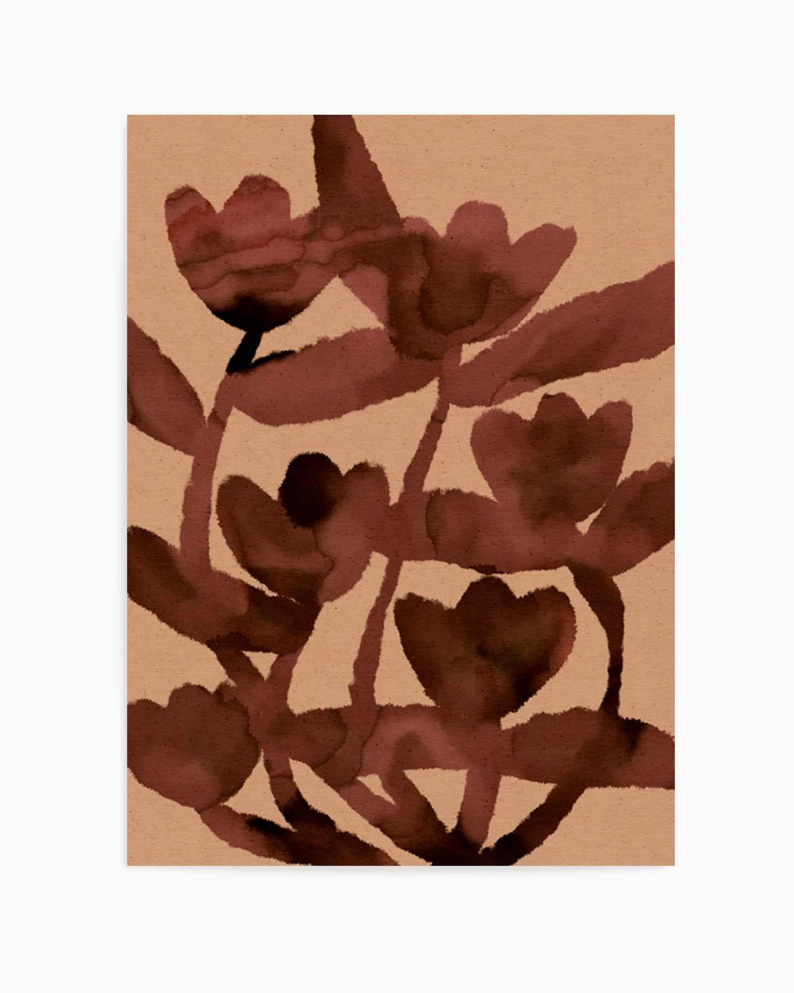 Blended Flowers 2 by Shatha Al Dafai | Art Print from Olive et Oriel where you can shop wallpaper and artworks online