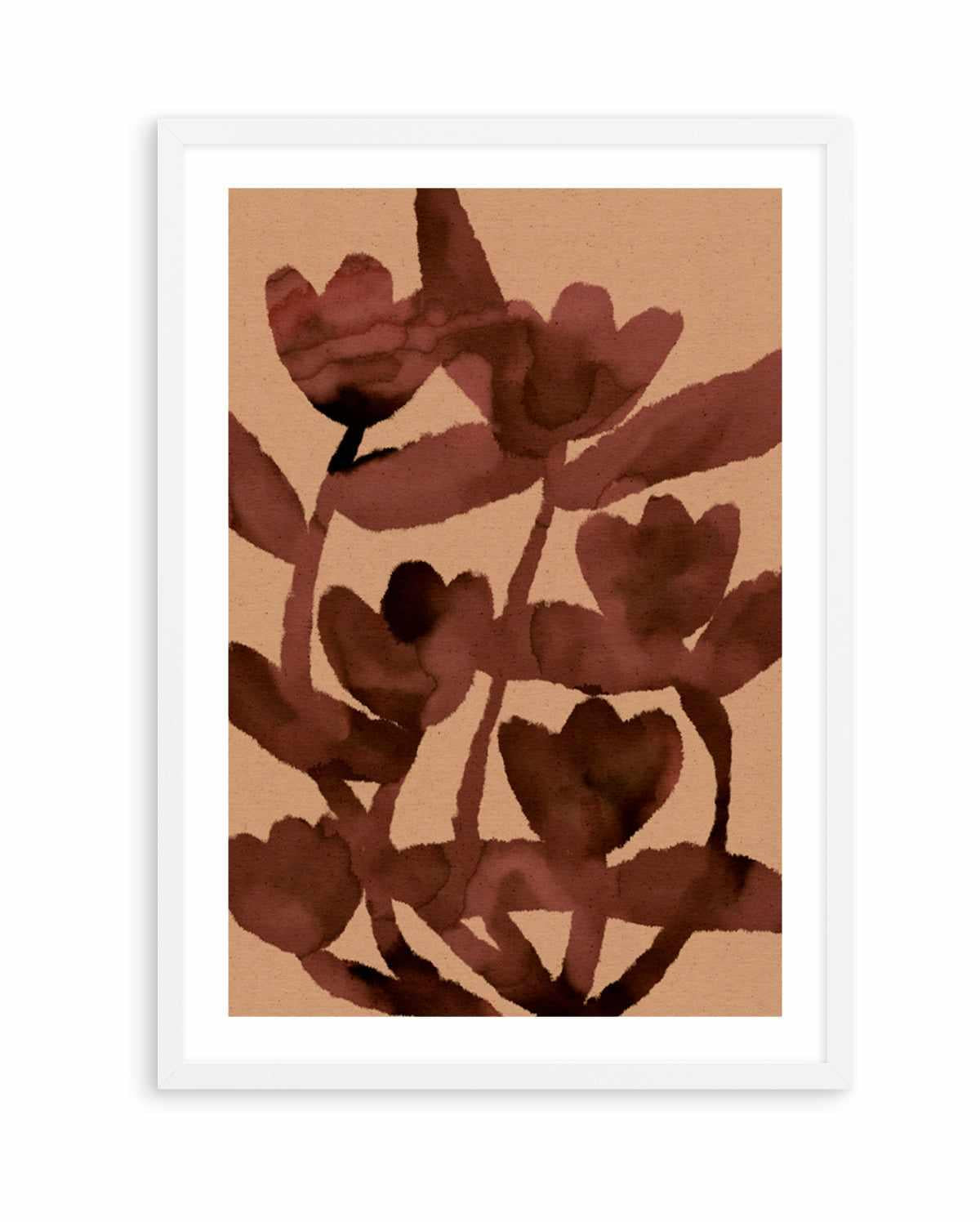 Blended Flowers 2 by Shatha Al Dafai | Art Print from Olive et Oriel where you can shop wallpaper and artworks online