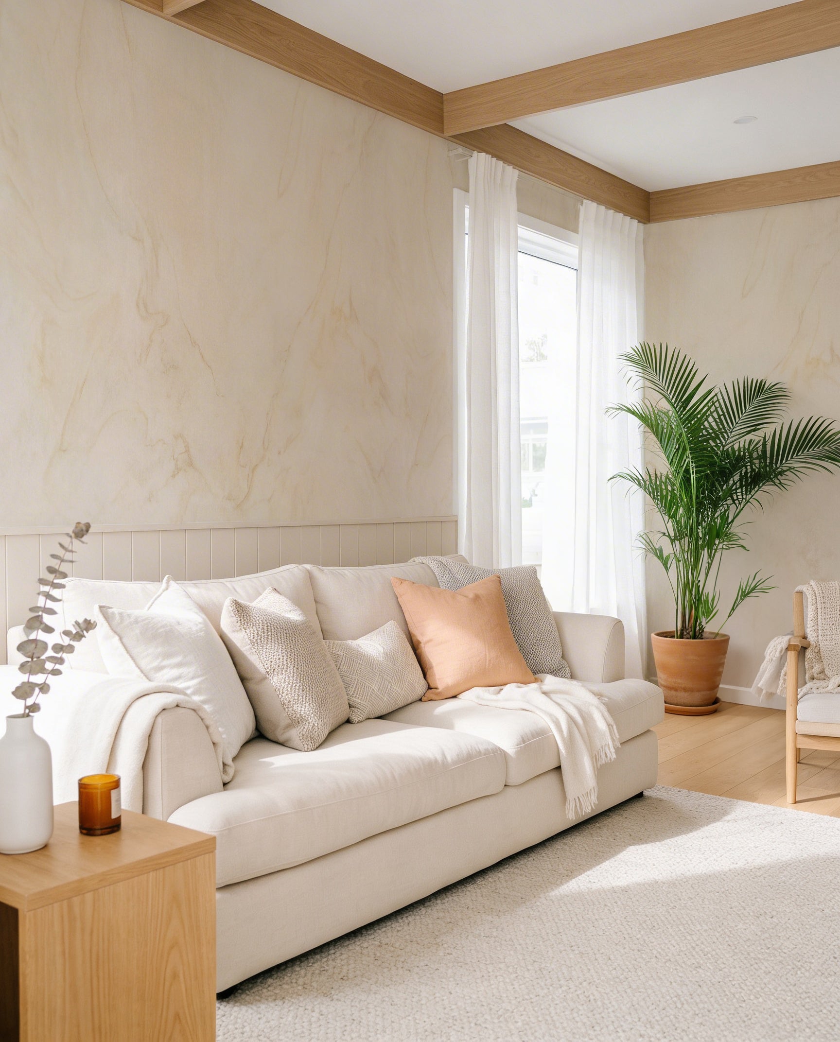 Blended Marble Wallpaper