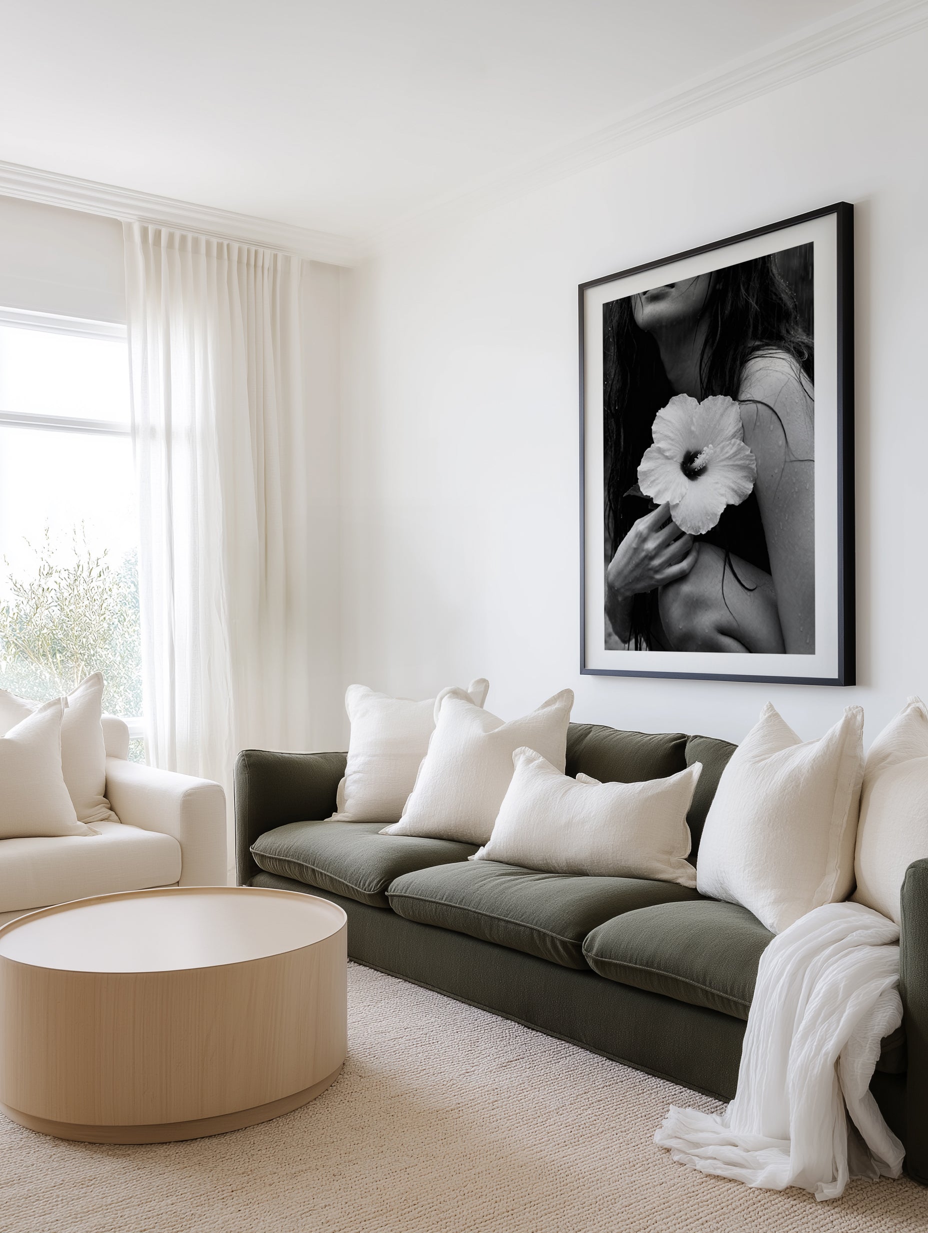 Blissful Summer | Art Print from Olive et Oriel where you can shop wallpaper and artworks online