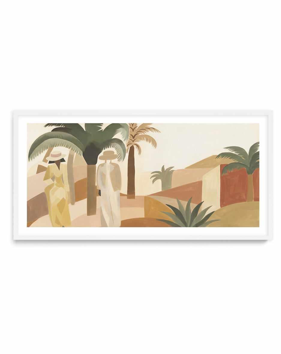 Block Palm I LS | Panoramic Art Print