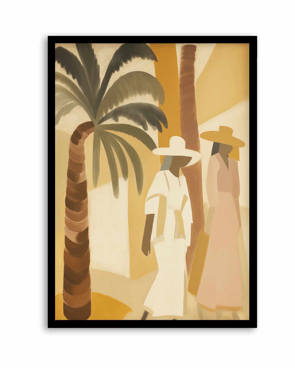 Block Palm II | Art Print