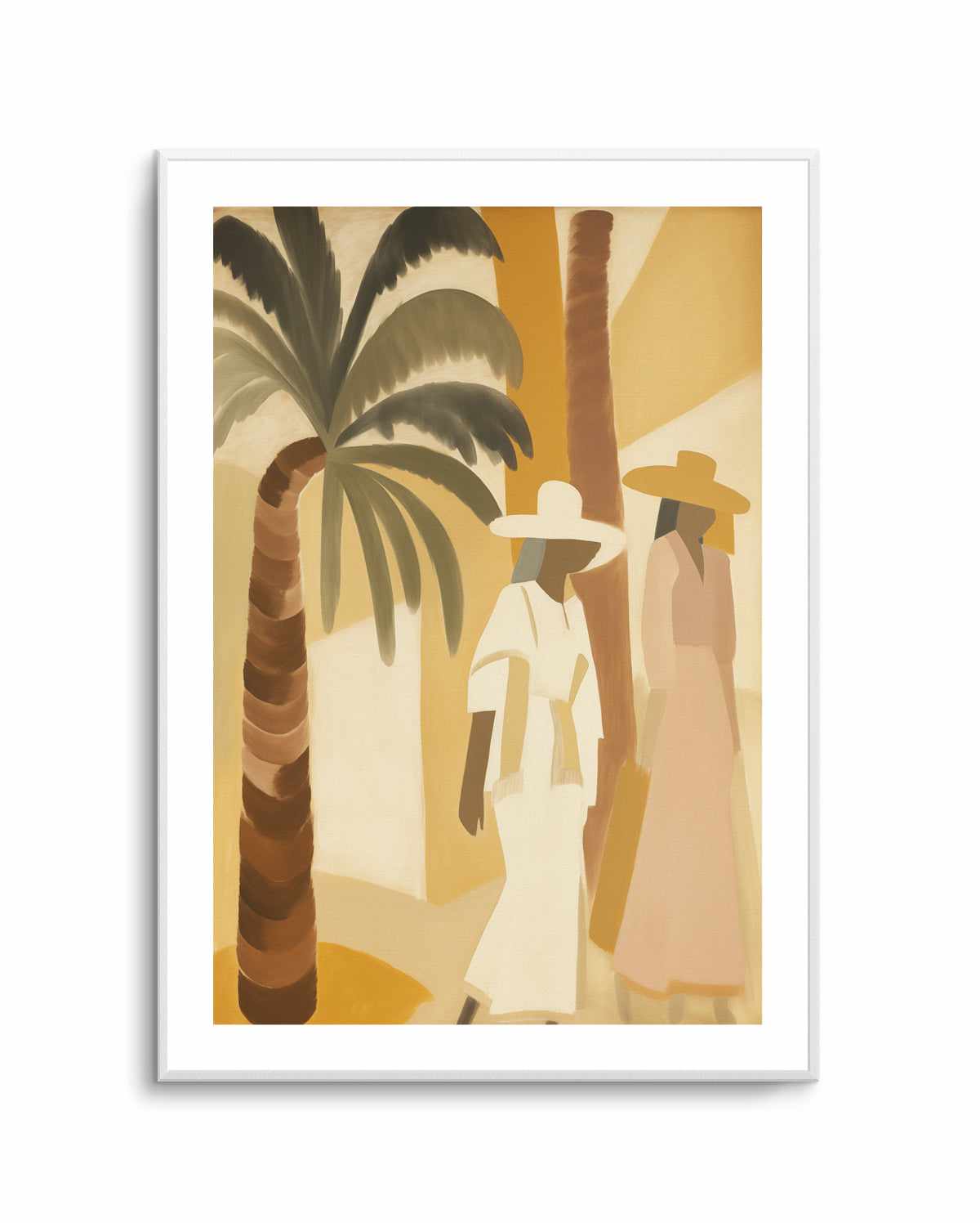 Block Palm II | Art Print