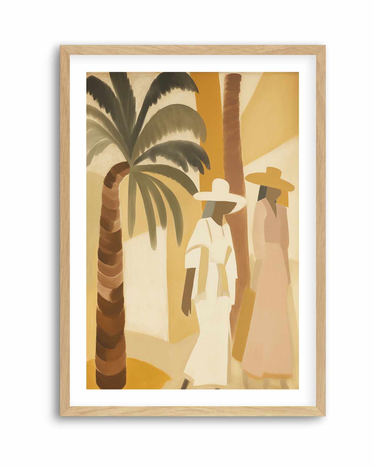 Block Palm II | Art Print