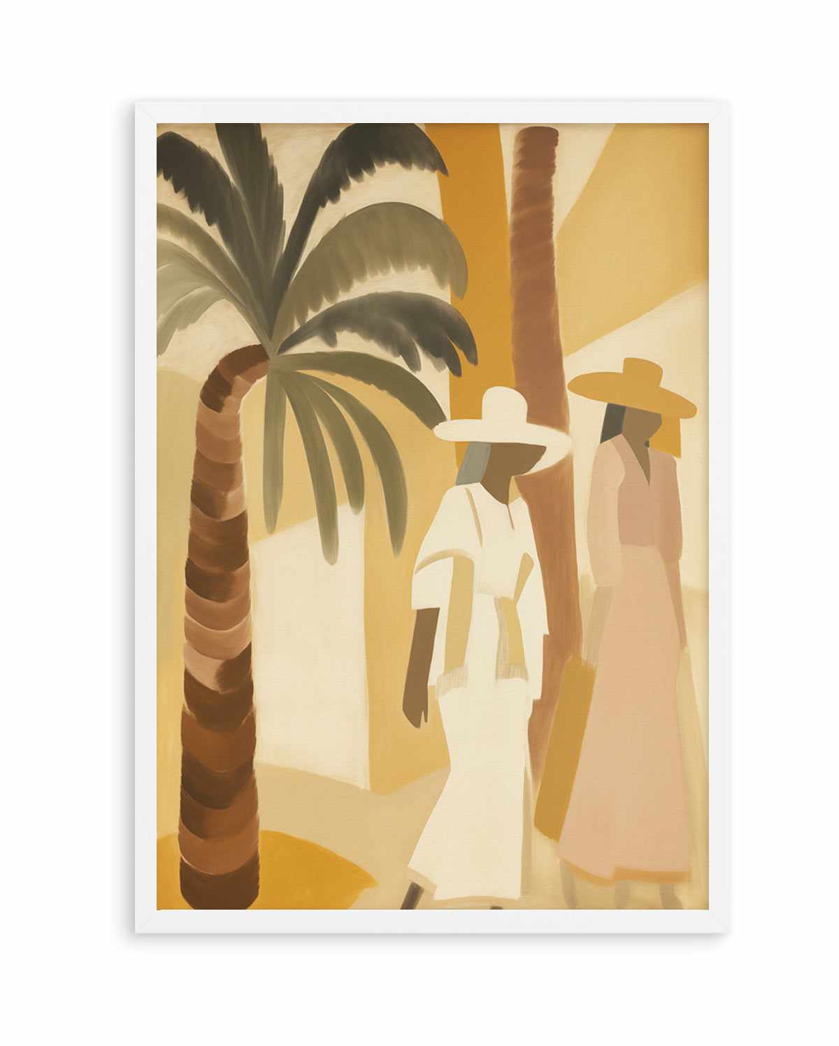 Block Palm II | Art Print